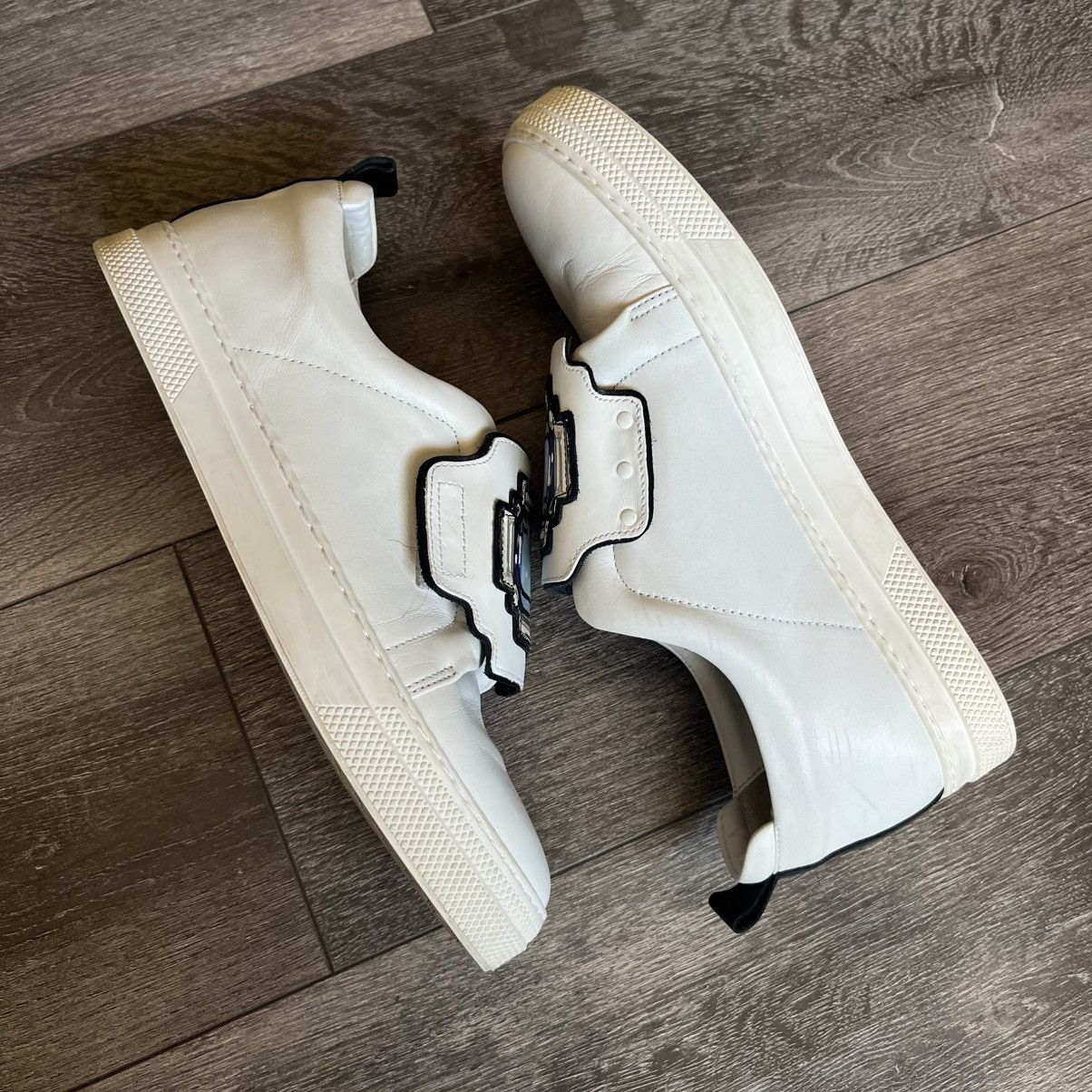 Designer × Pierre Hardy Pierre Hardy LS04 Gem Slider Leather Low Sneakers Size US 7 / EU 40 - 2 Thumbnail