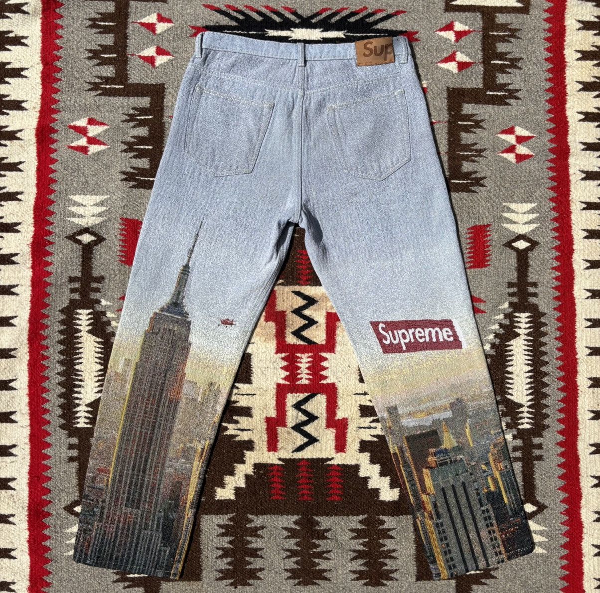 パンツ Supreme Aerial Tapestry Regular Jean 32 Buy Supreme Aerial Tapestry Regular Jean 'Multicolor