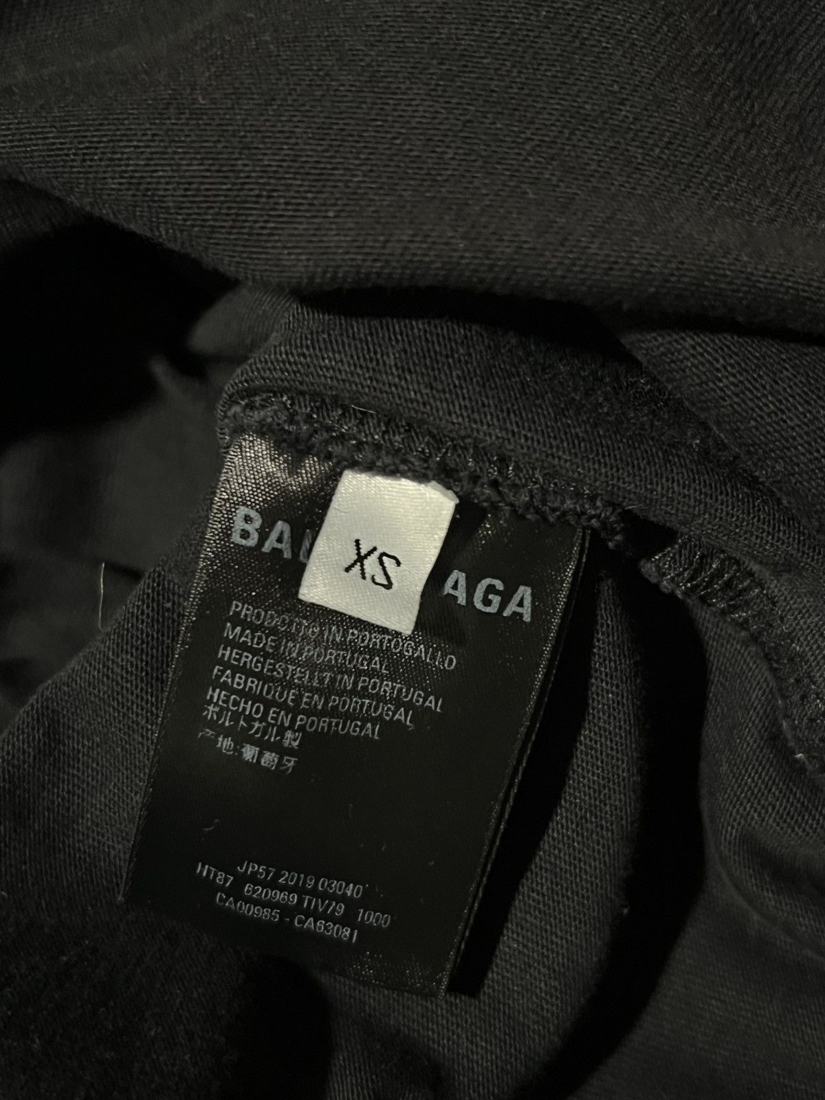 Balenciaga Balenciaga Credit Card Logo Tshirt Size US XS / EU 42 / 0 - 5 Thumbnail