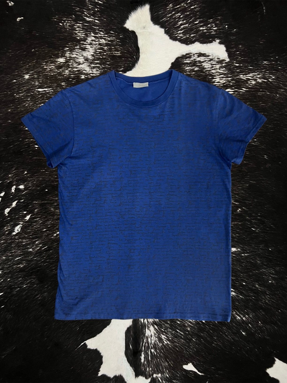 Dior × Hedi Slimane Dior Homme SS04 “Strip” Robot motif T-shirt