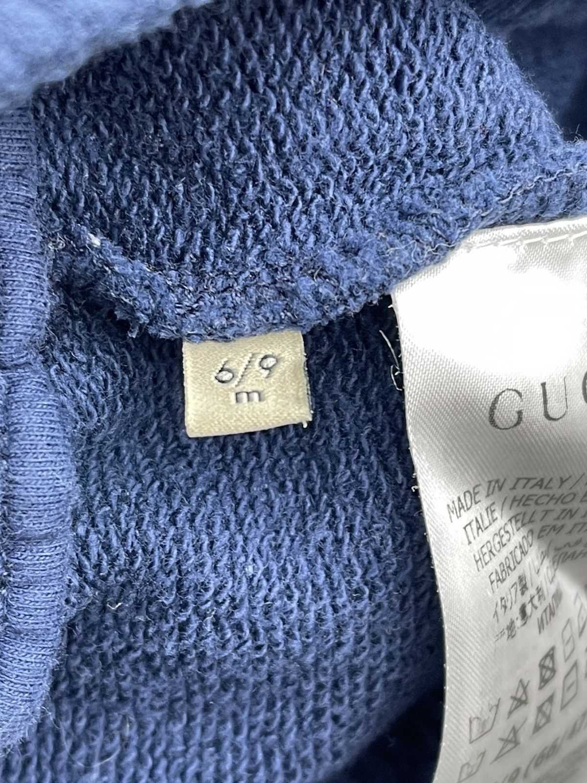 Gucci Size 6/9M - Gucci Logo Print Sweatpants Blue Kids Size US 26 / EU 42 - 8 Thumbnail