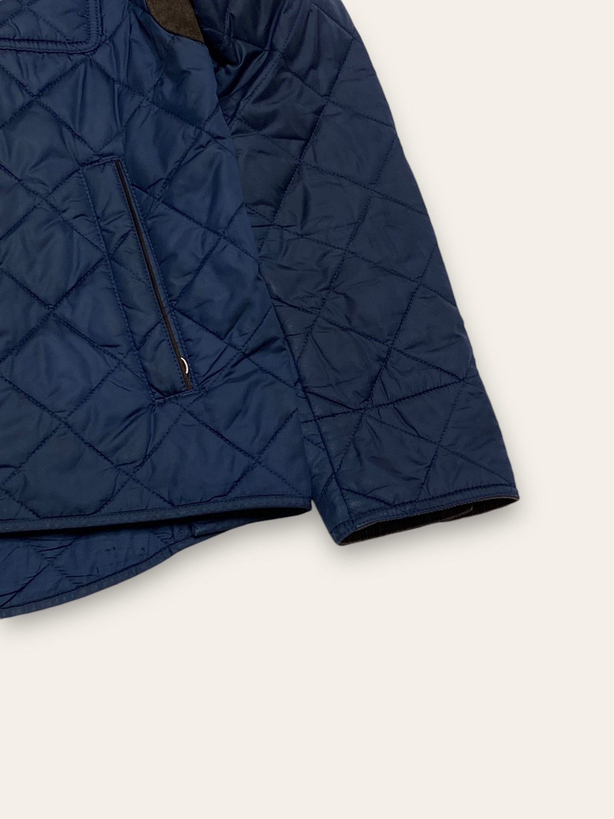 Ralph Lauren Vintage RALPH LAUREN QUILTED Jacket Navy Colour Size S / US 4 / IT 40 - 8 Thumbnail