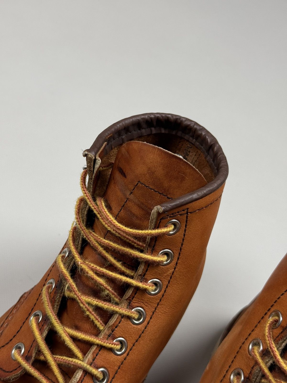 Red Wing Red Wing Shoes Vintage Leather Moc Toe Boots Size US 8.5 Size US 8.5 / EU 41-42 - 12 Thumbnail
