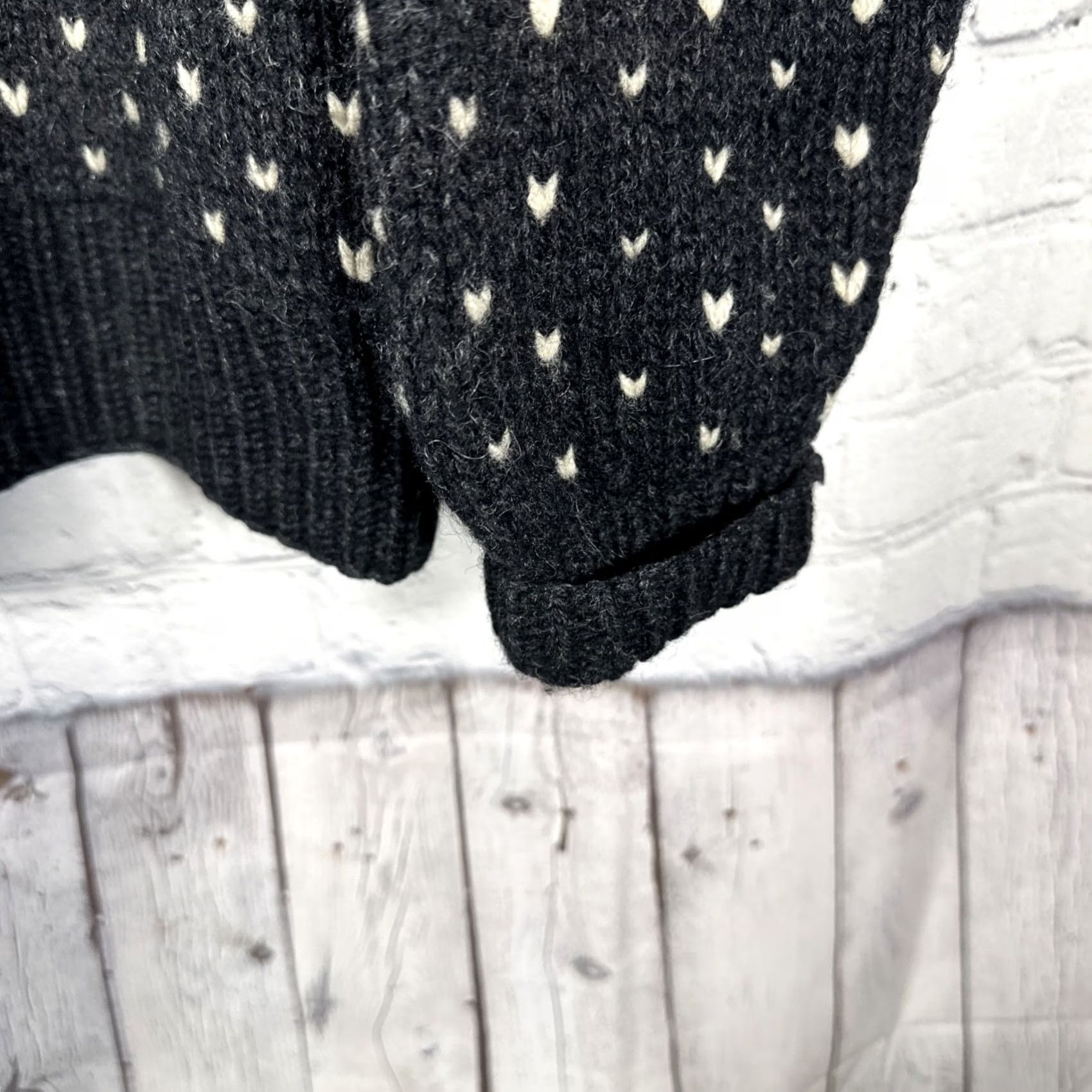 Gap Vintage GAP Wool Sweater Mens Medium Snowflake Knit Pullover Cabincore FLAW Size US M / EU 48-50 / 2 - 3 Thumbnail