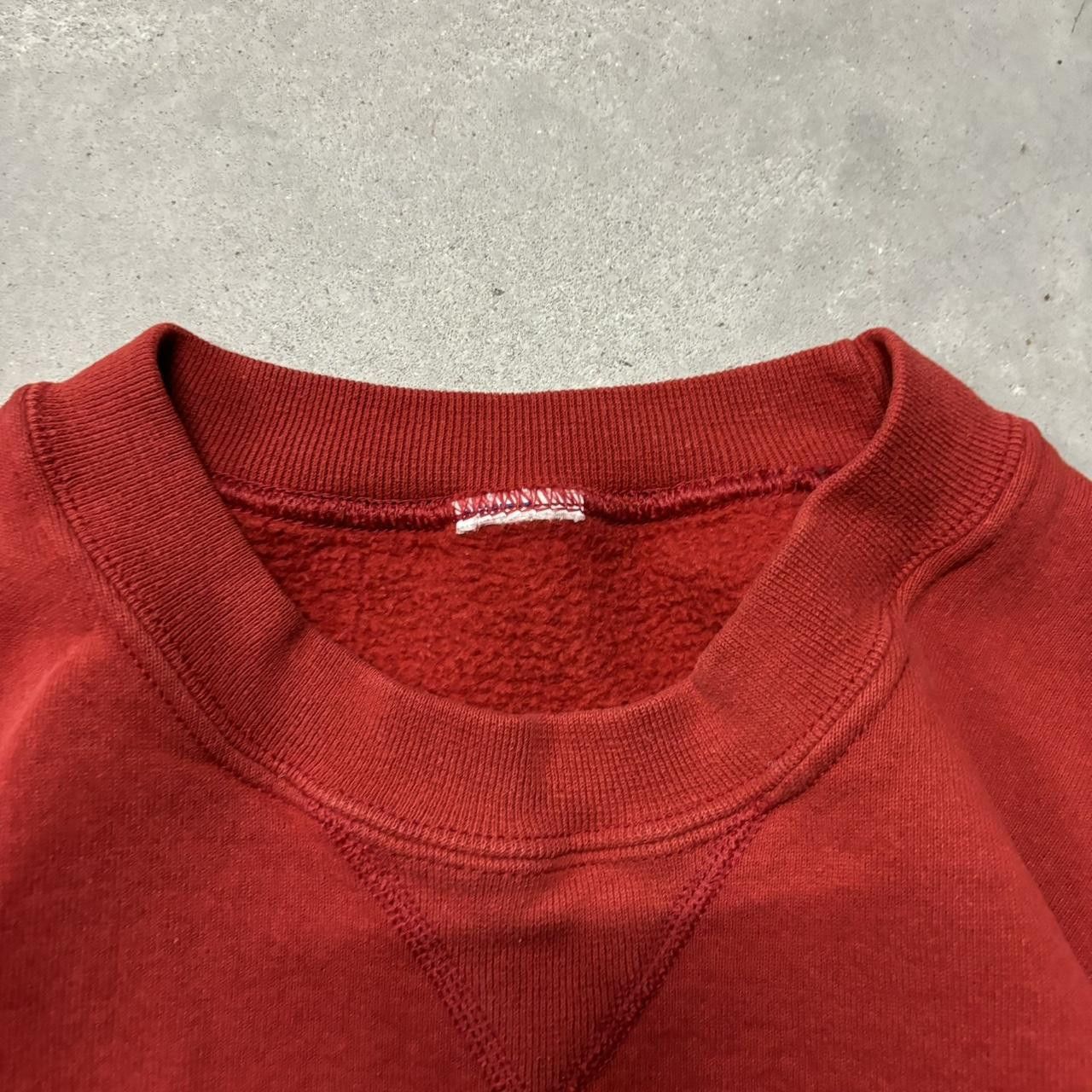 Russell Athletic × Vintage Crazy Vintage 90s Red Russell Athletic Essential Crewneck! Size US XL / EU 56 / 4 - 5 Thumbnail