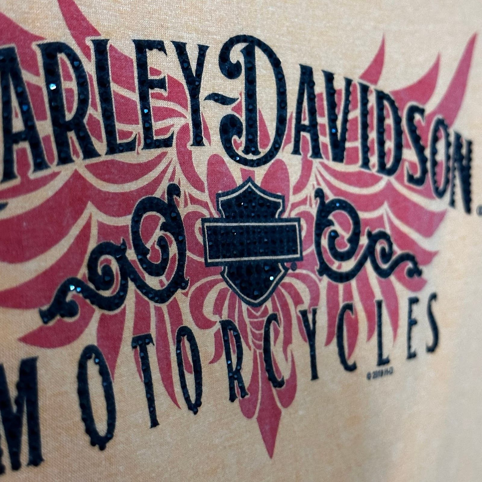 Harley Davidson Women’s Harley-Davidson tee shirt Size L / US 10 / IT 46 - 4 Thumbnail