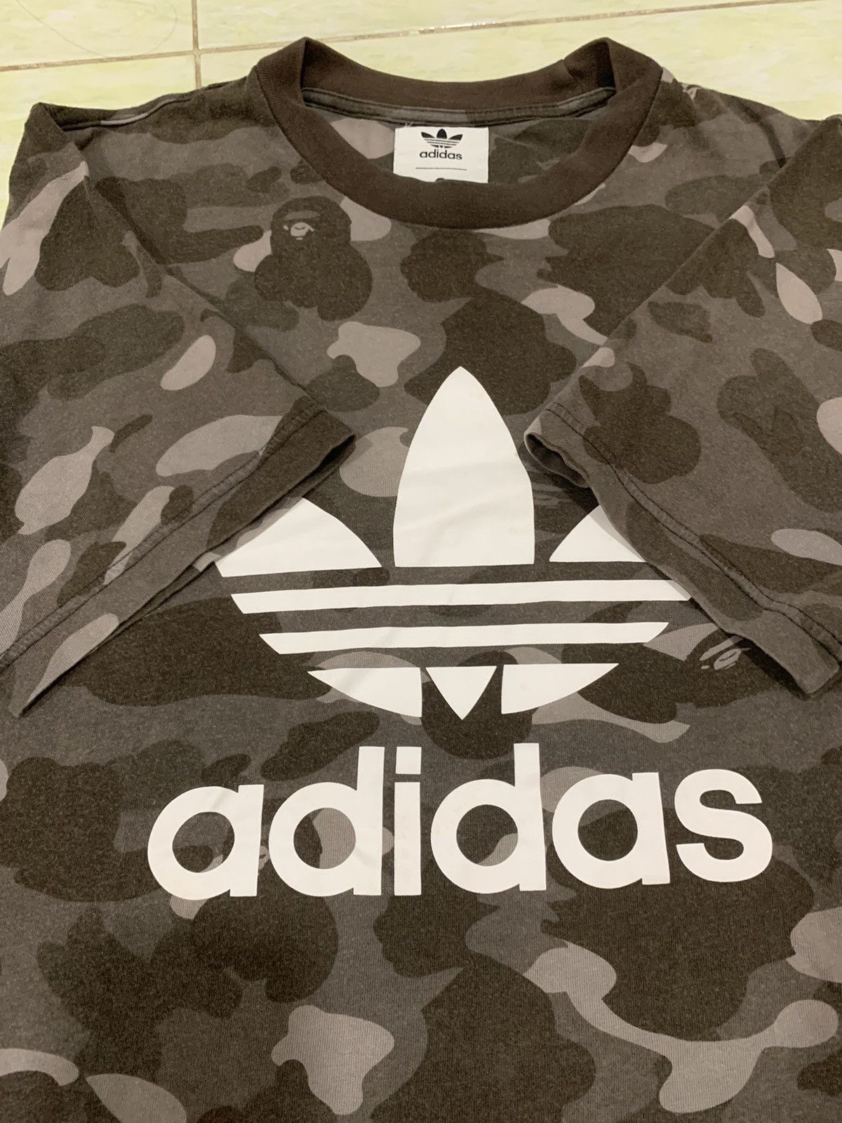 Adidas × Bape Bape x Adidas Adicolor Tee Size US M / EU 48-50 / 2 - 8 Thumbnail