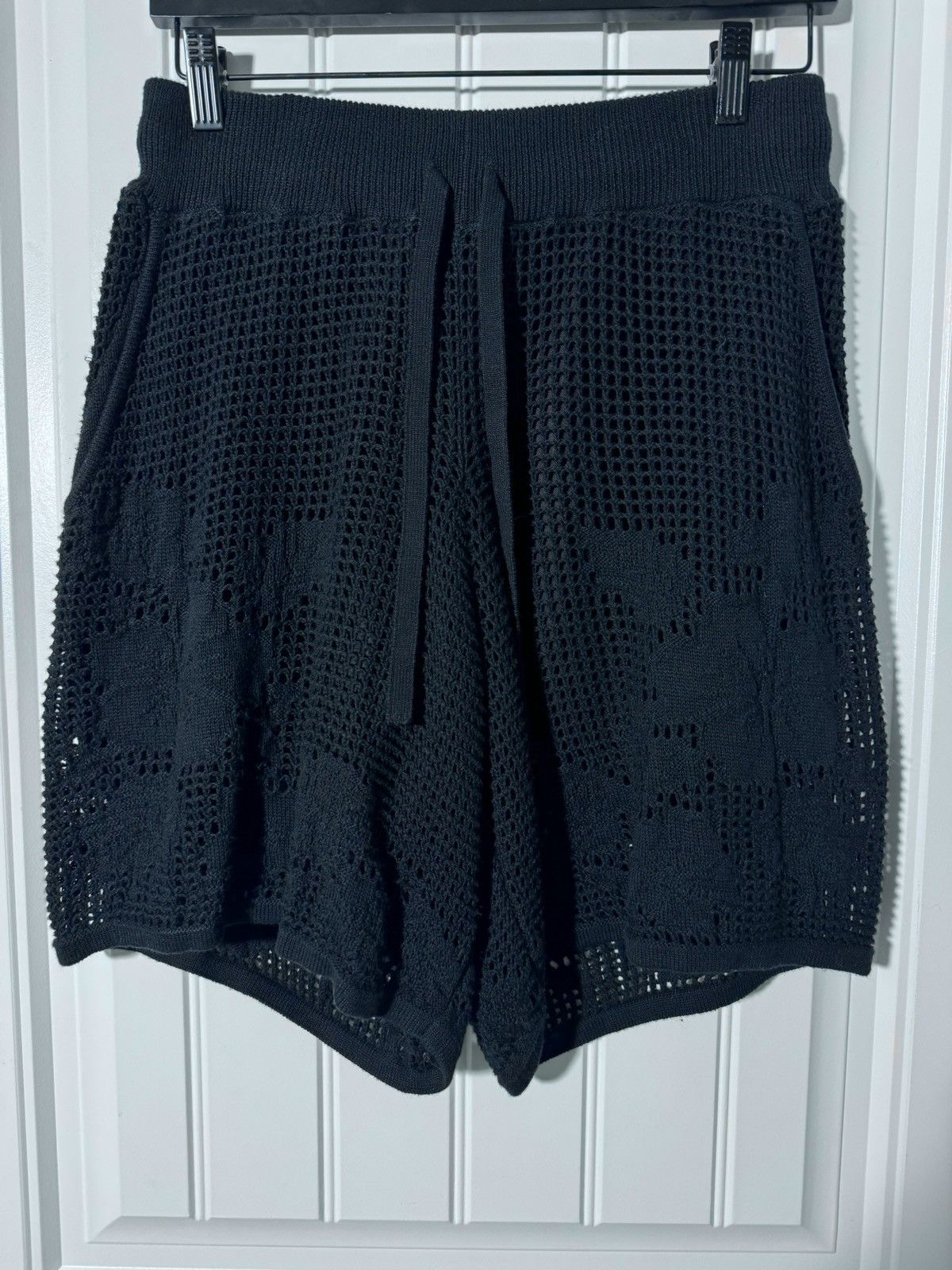 Amiri EUC Amiri Floral Mesh Shorts Size US 32 / EU 48 - 7 Thumbnail