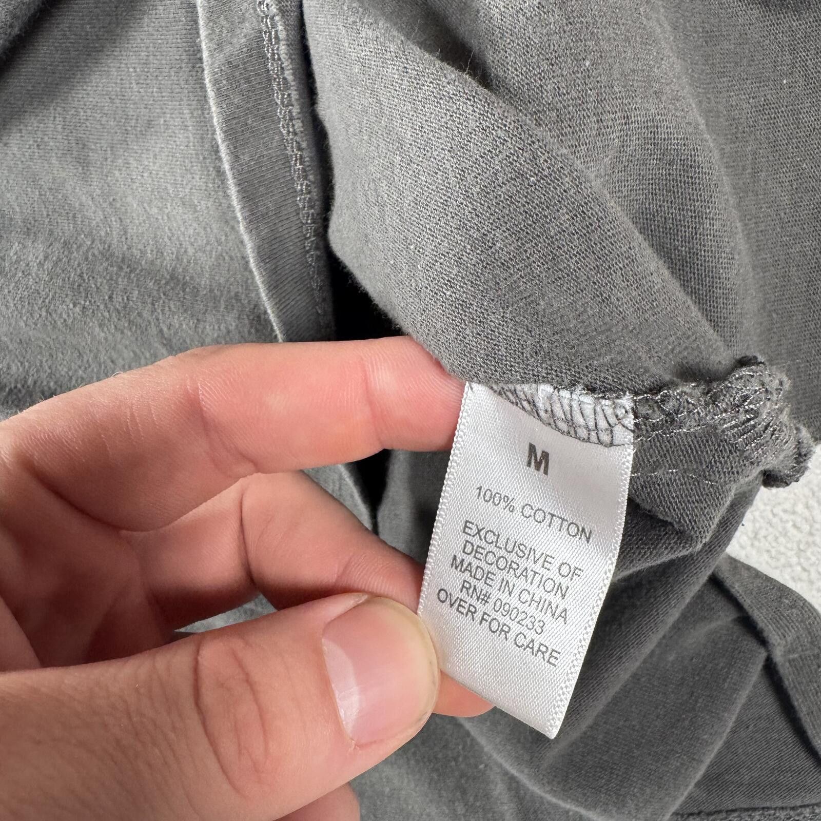 Fear of God Fear Of God Fog Essentials 2016 Scooped Blank Tee Size US M / EU 48-50 / 2 - 6 Thumbnail