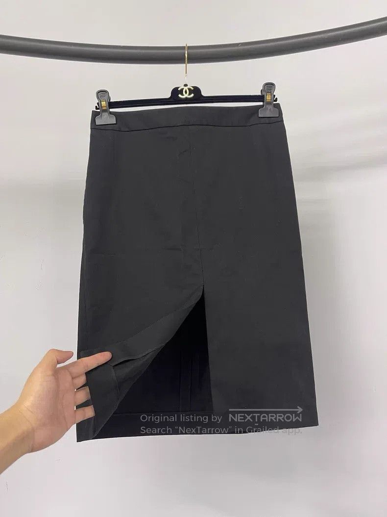 The Row The Row size 2 Black high-waisted slit skirt Size 24" / US 00 / IT 34 - 2 Thumbnail