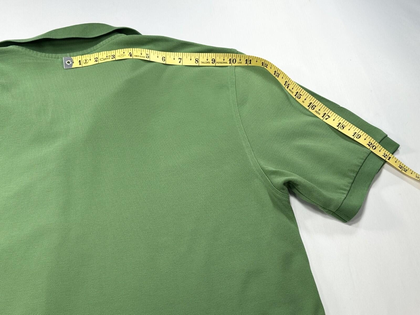 Brooks Brothers Brooks Bros 1/4 Button Performance Polo Shirt Green Mens M Size US XXL / EU 58 / 5 - 4 Thumbnail