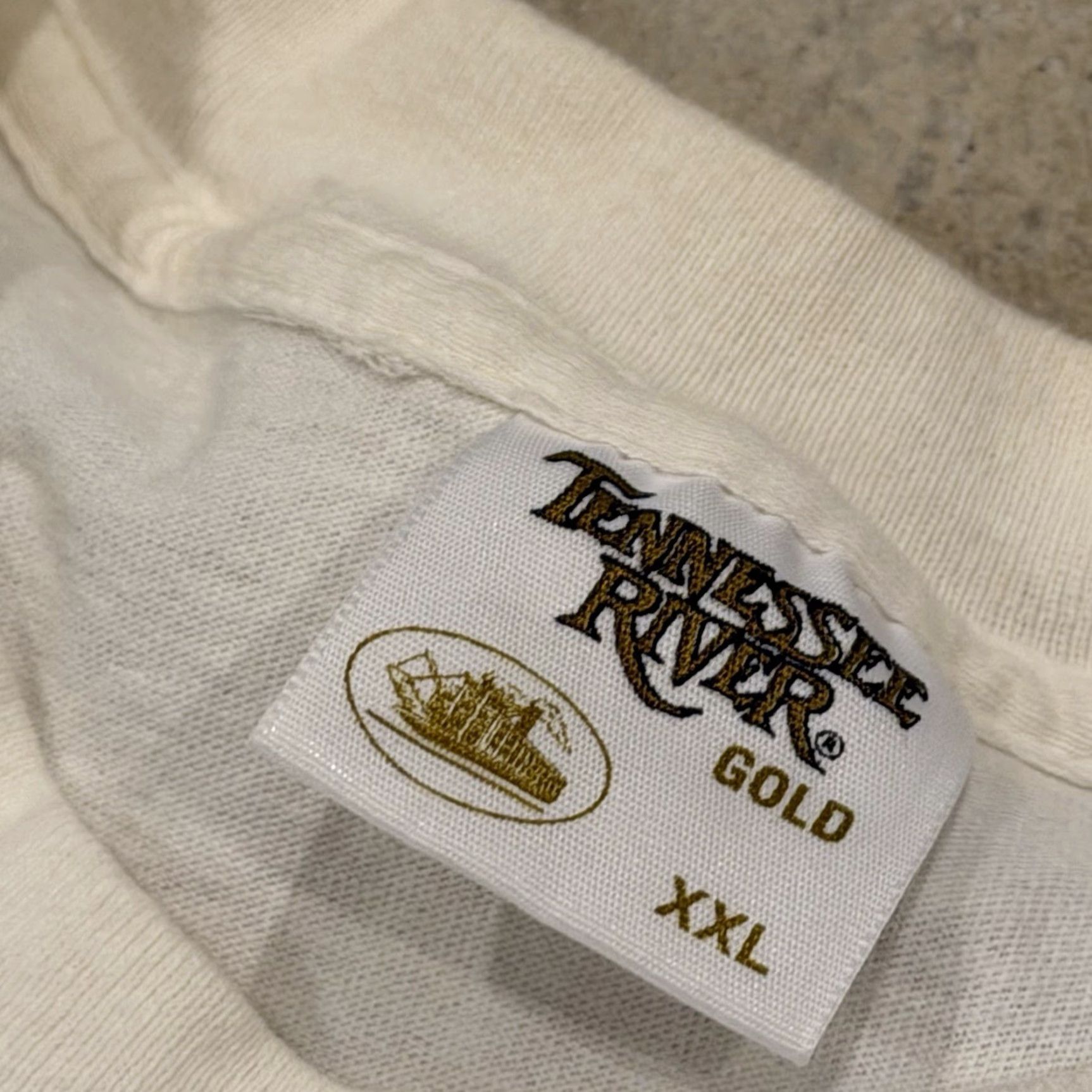 Brooks VINTAGE Brooks & Dunn Shirt 2XL White Cotton Rockabilly 1990s Rare Mens Size US XXL / EU 58 / 5 - 3 Thumbnail