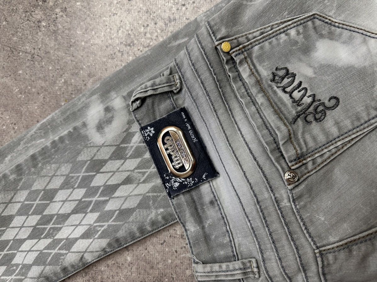 14th Addiction Vintage Denim Flared Pants Miss Sixty Denim Diesel Style Size 28" / US 6 / IT 42 - 11 Thumbnail