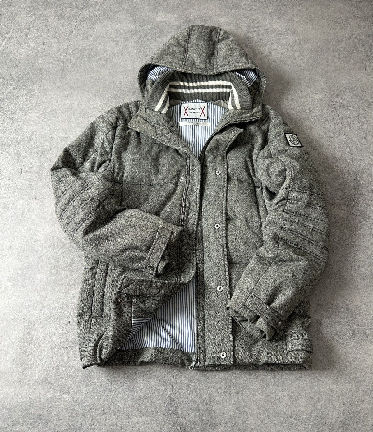 Moncler Gamme Bleu Moncler Gamme Bleu Puffer Parkas jacket mens grey size 4 Size US M / EU 48-50 / 2 - 3 Thumbnail