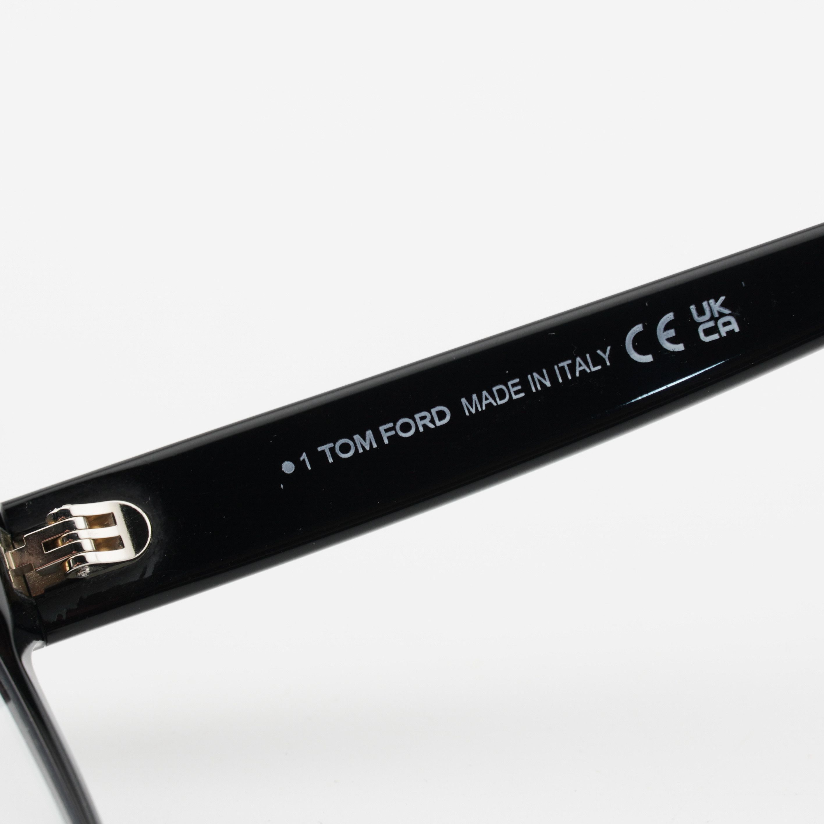 Tom Ford Tom Ford FT5898-B 001 Eyeglasses Black 52mm Square Frame Size ONE SIZE - 9 Thumbnail