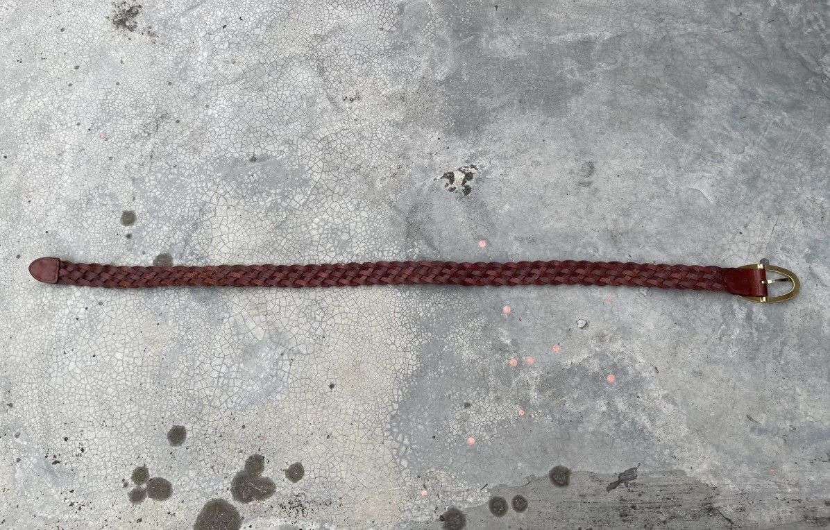 Fragment Design × Vanquish Vanquish Leather Belt W36 Made in Japan Size 36 - 7 Thumbnail