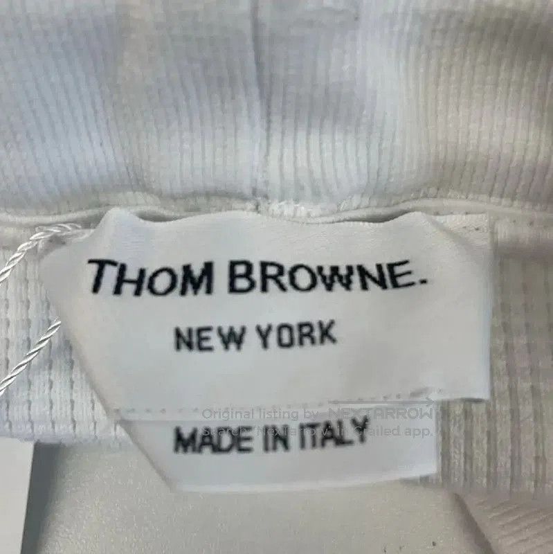 Thom Browne Thom Browne Casual White Cotton Pants . Size 30" / US 8 / IT 44 - 3 Thumbnail