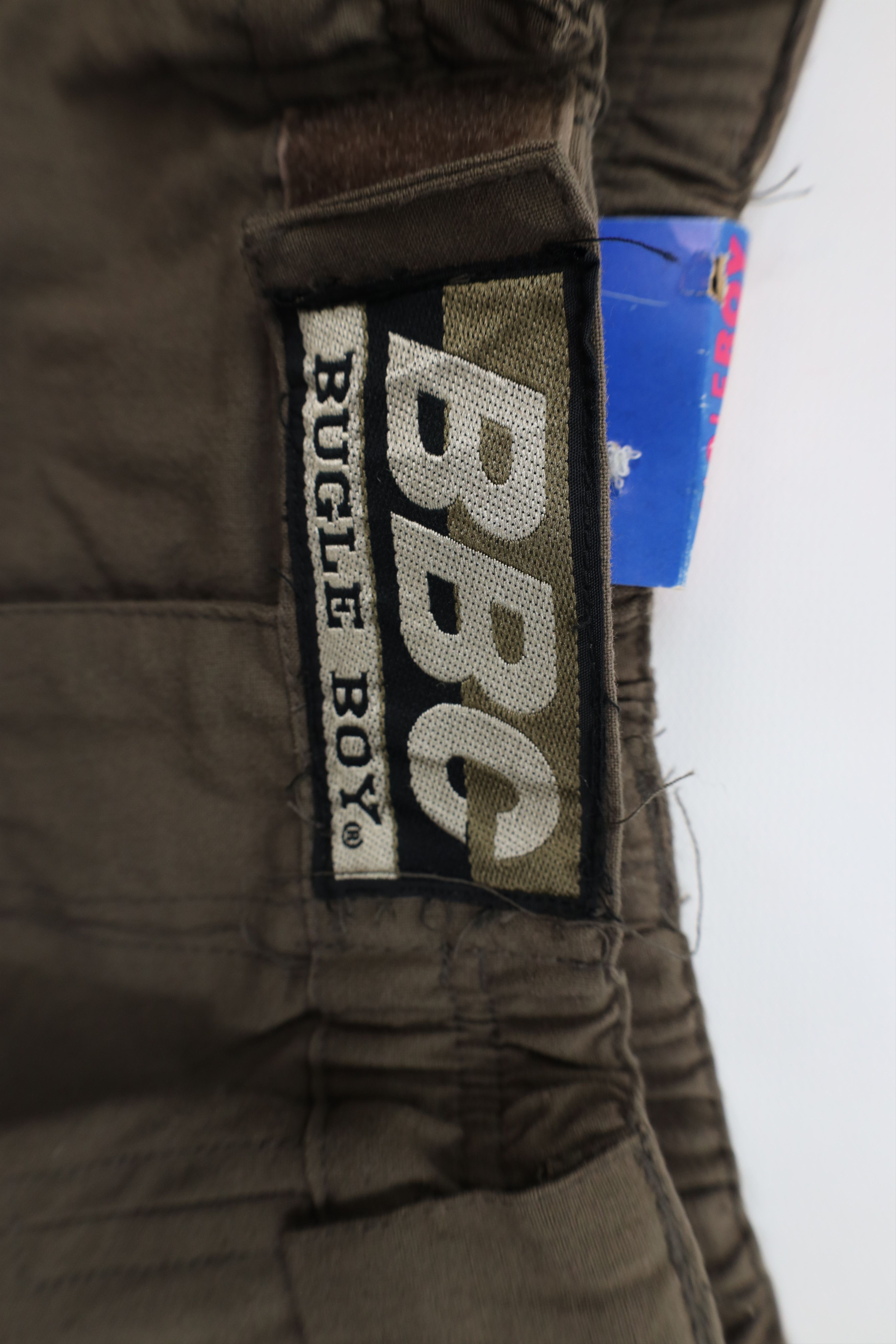 Vintage Deadstock Vintage 80s 90s Bugle Boy Pleated Pants Brown Size US 29 - 7 Thumbnail