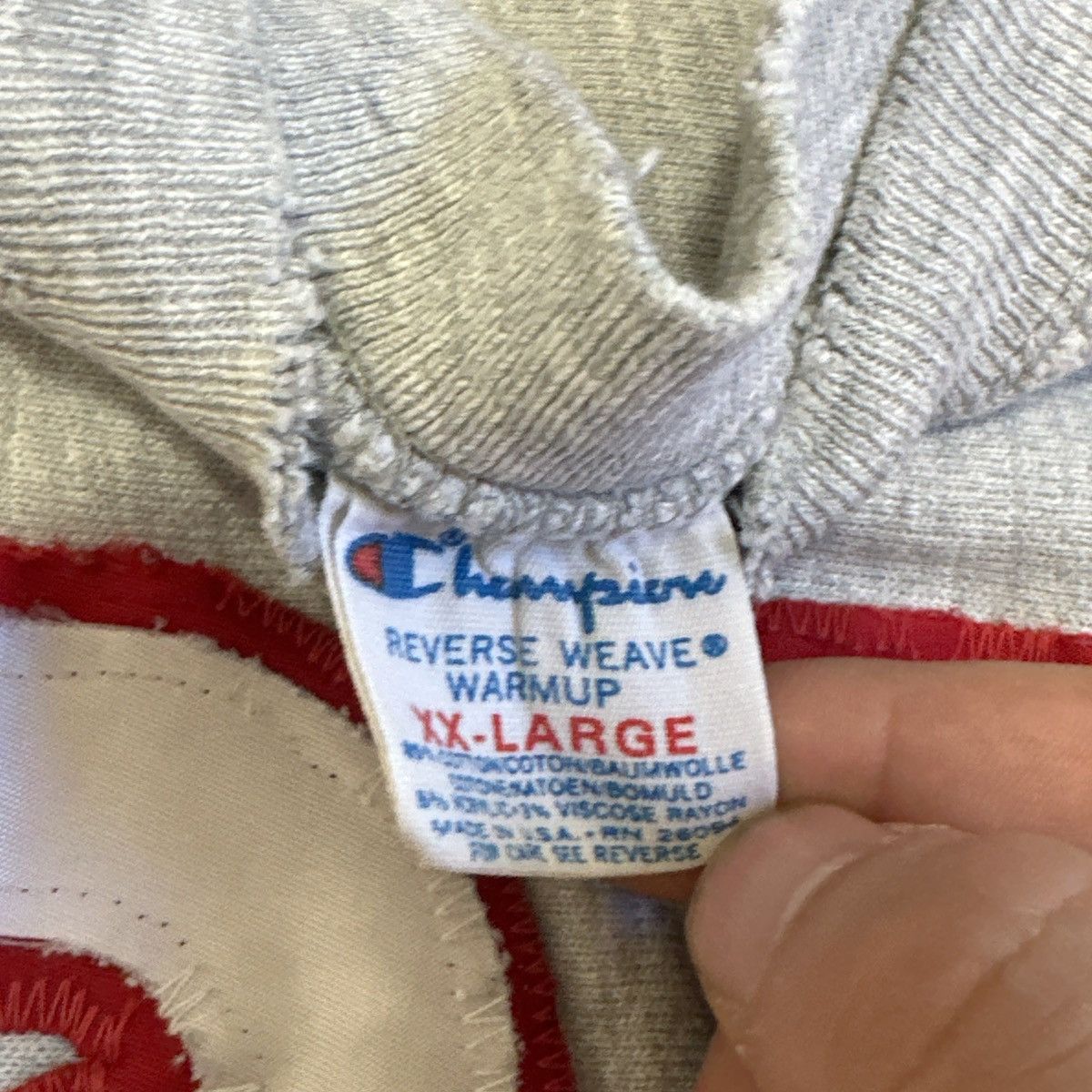 Champion Champion 80s Reverse Weave Maryland Theta Chi Fraternity Size US XXL / EU 58 / 5 - 5 Thumbnail
