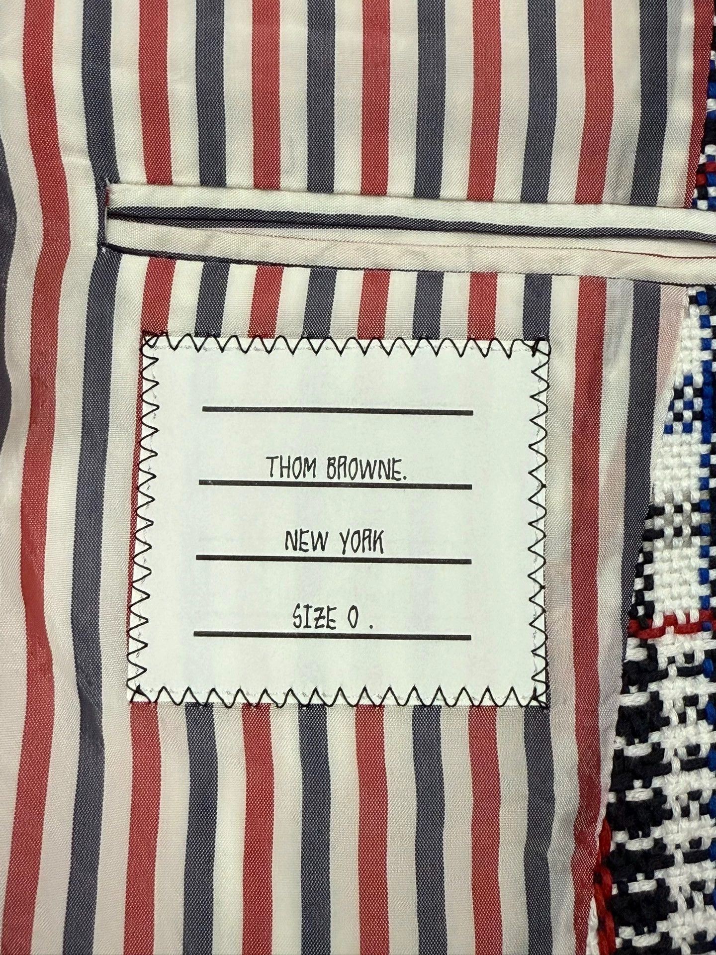 Thom Browne Thom Browne Runway Raw Hem Gold Button Slim Unisex Suit 0 Size XS / US 0-2 / IT 36-38 - 4 Thumbnail