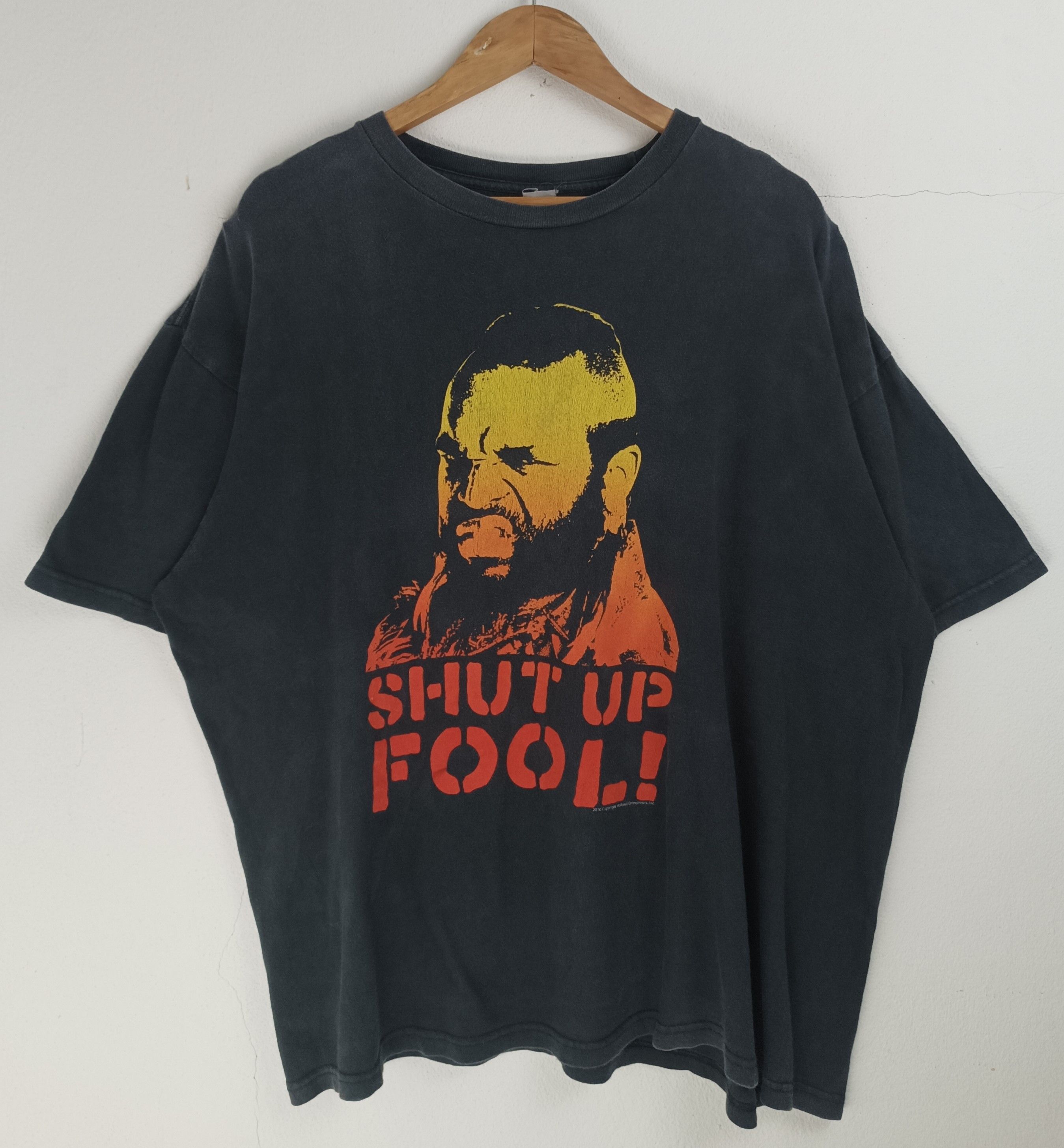 Vintage VINTAGE 2010 MR.T SHUT UP FOOL! TEE WWE WWF TYSON BOKER Size US XL / EU 56 / 4 - 3 Thumbnail