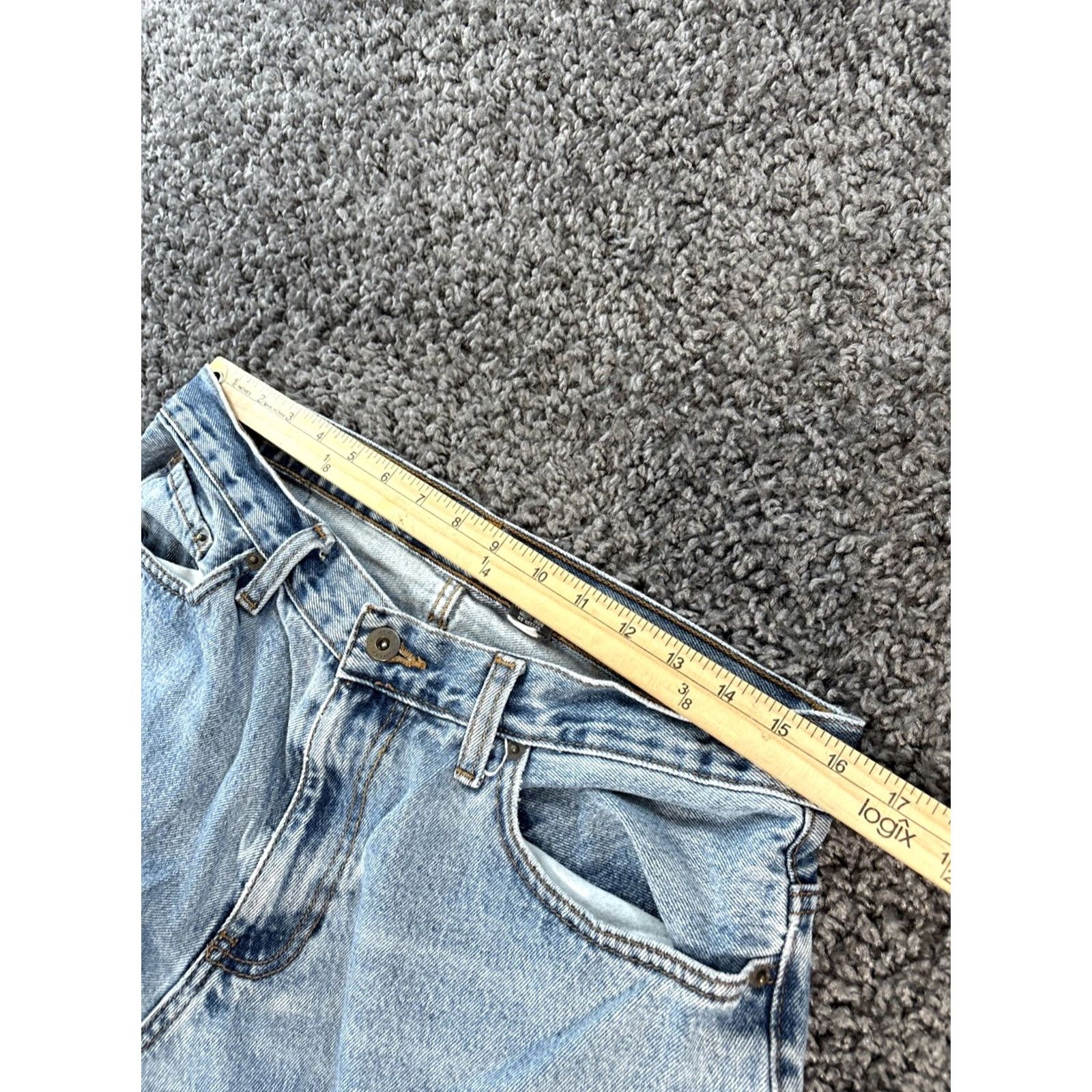 Vintage VINTAGE Urban Pipeline Jeans Baggy Men’s 33x30 Denim Light Wash Relaxed Bootcut Regular 30 In Inseam Blue Cotton Dark Wash Women? Size US 33 - 4 Thumbnail