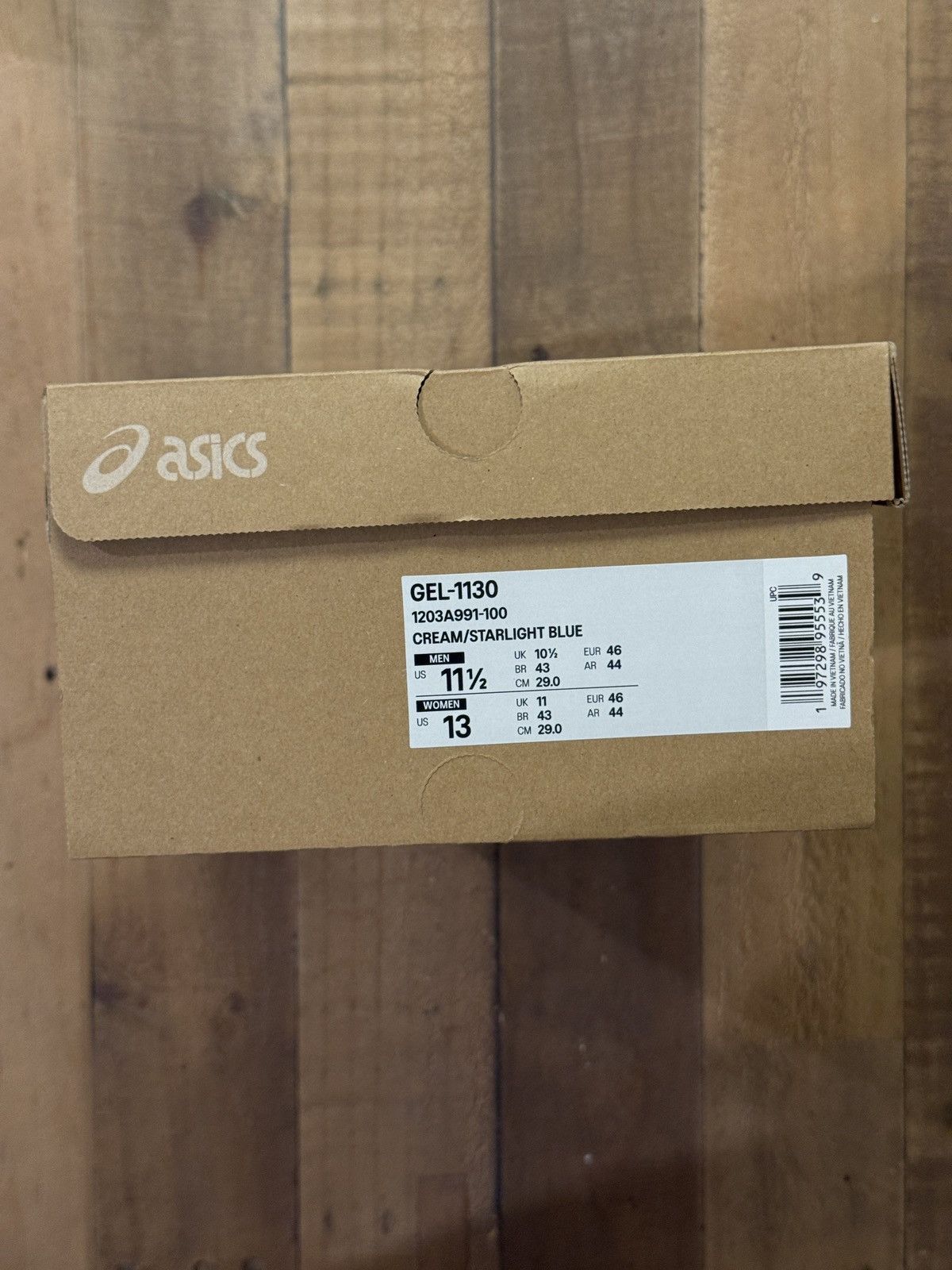 Asics Kith x Asics Gel-1130 Starlight Blue Size 11.5 Size US 11.5 / EU 44-45 - 14 Thumbnail