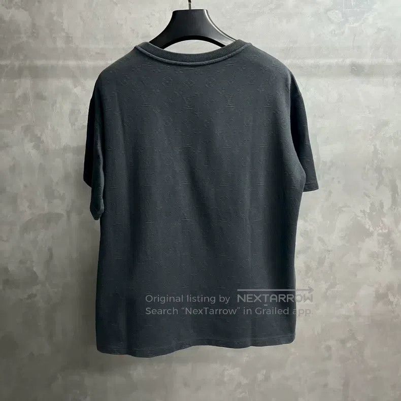 Other Louis Vuitton Grey Solid Round Neck Pullover Short Sleeve Size US XL / EU 56 / 4 - 5 Thumbnail