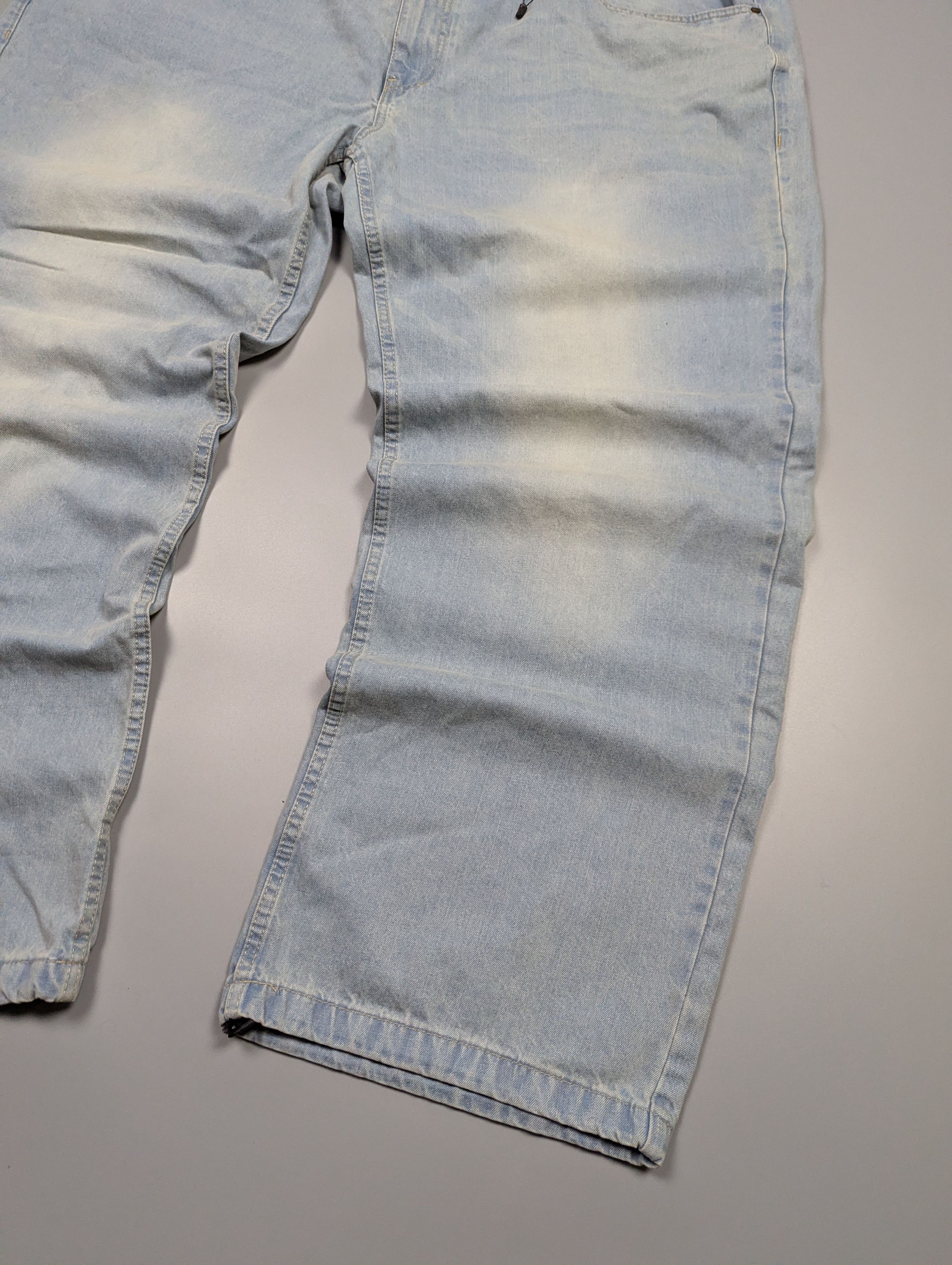 Ecko Unltd. NEW Ecko Unltd. "Fat Bro" Y2K Baggy Jeans W50 L34 Size US 44 / EU 60 - 12 Thumbnail