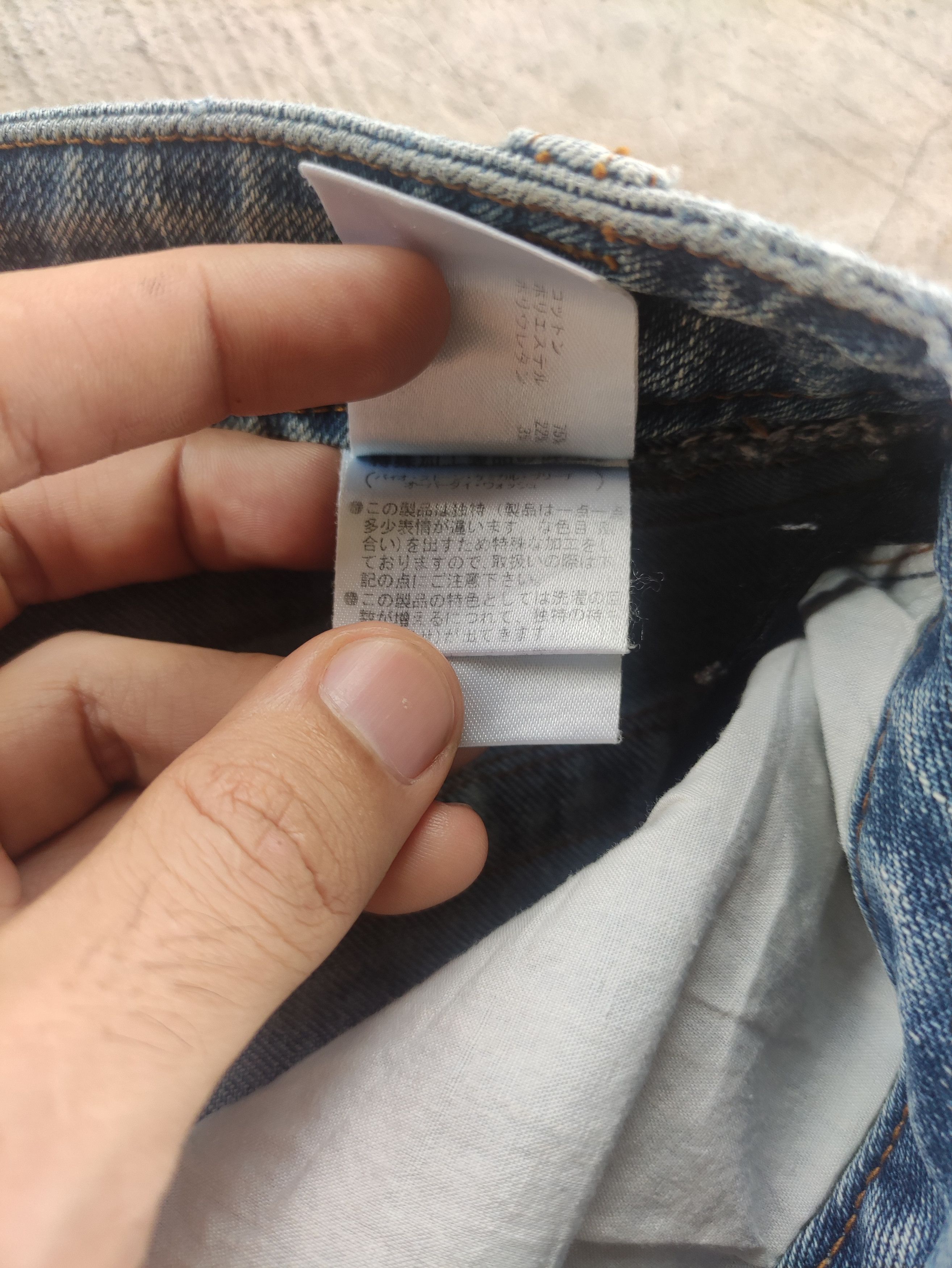 Japanese Brand Vintage Japanese Flare Jean Distressed Faded Denim Pants Size US 35 - 8 Thumbnail