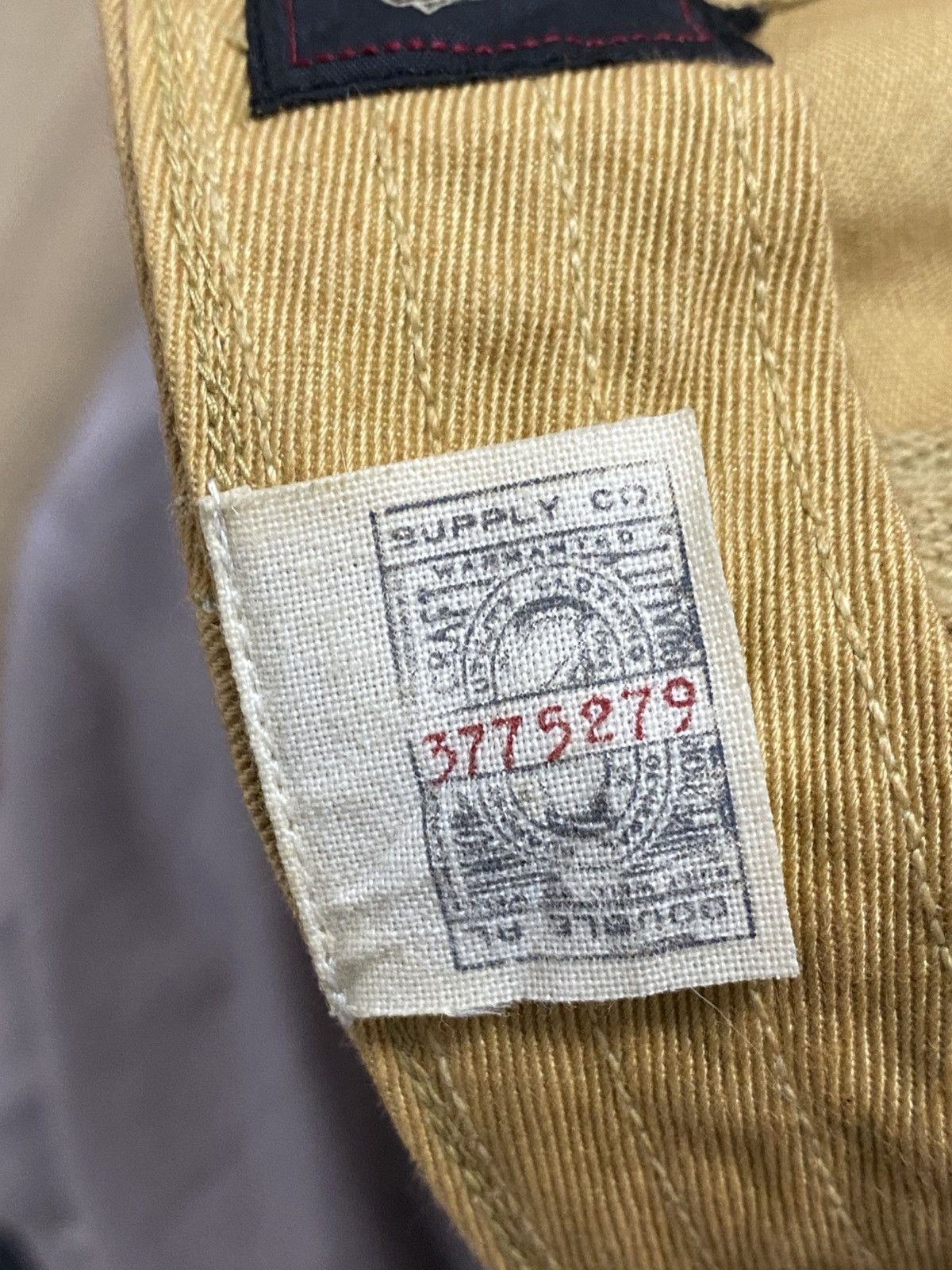 RRL Ralph Lauren Vintage Polo RRL 2007 Engineer Military Faded Cap Size ONE SIZE - 6 Thumbnail