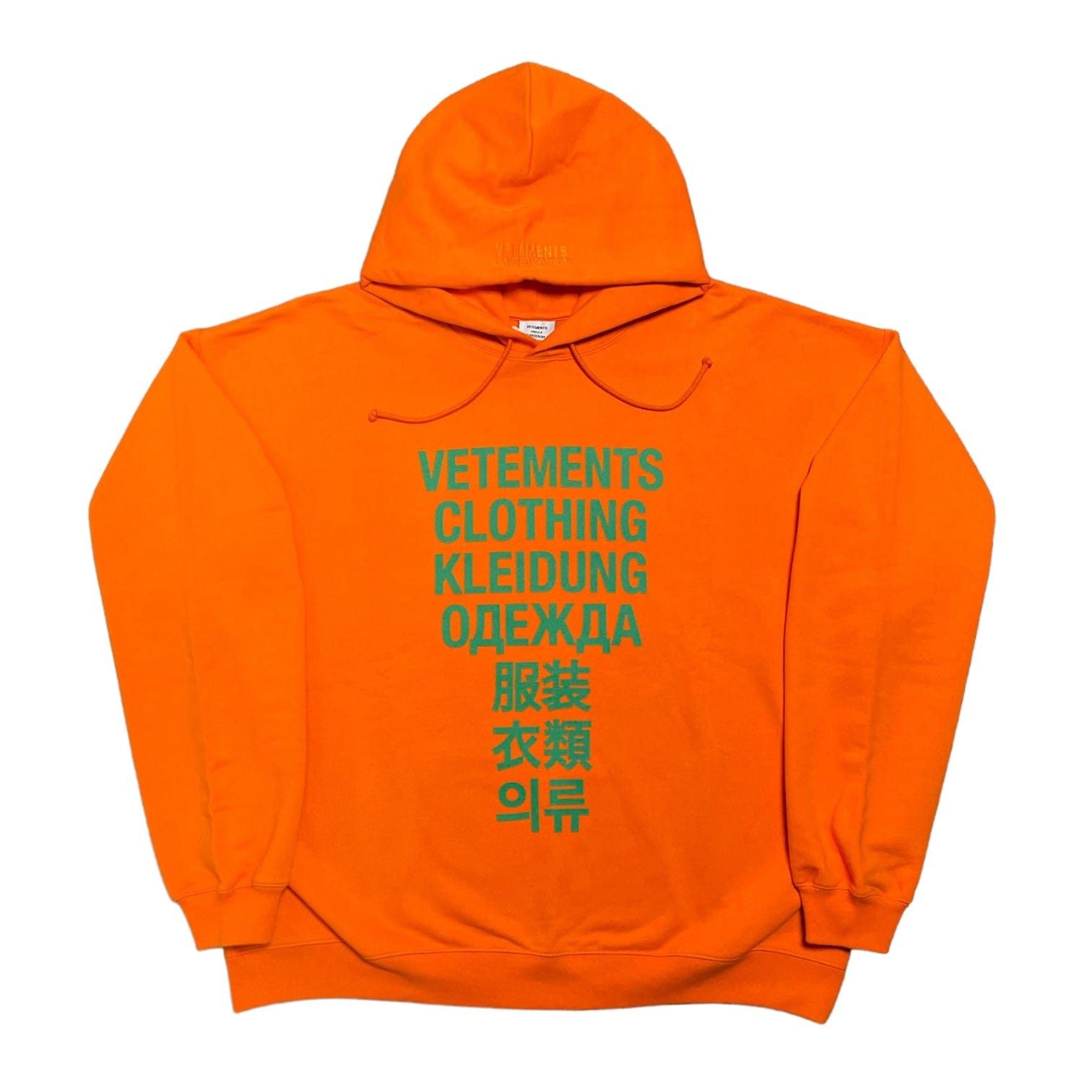 Vetements Sweatshirt in louder Orange for