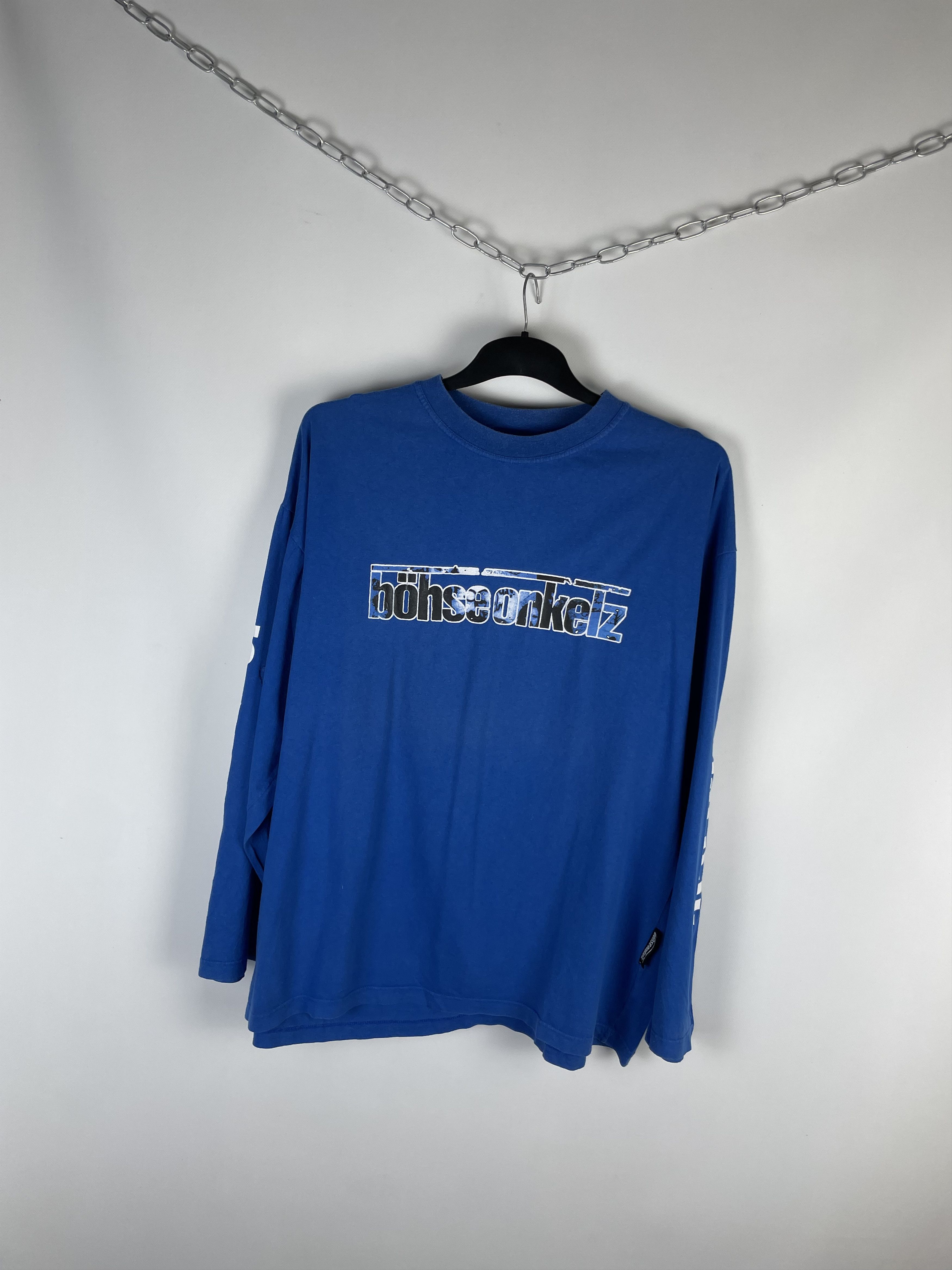 Band Tees Vintage Bohse Onkelz Long Sleeve German Rock Band Size US XL / EU 56 / 4 - 2 Thumbnail