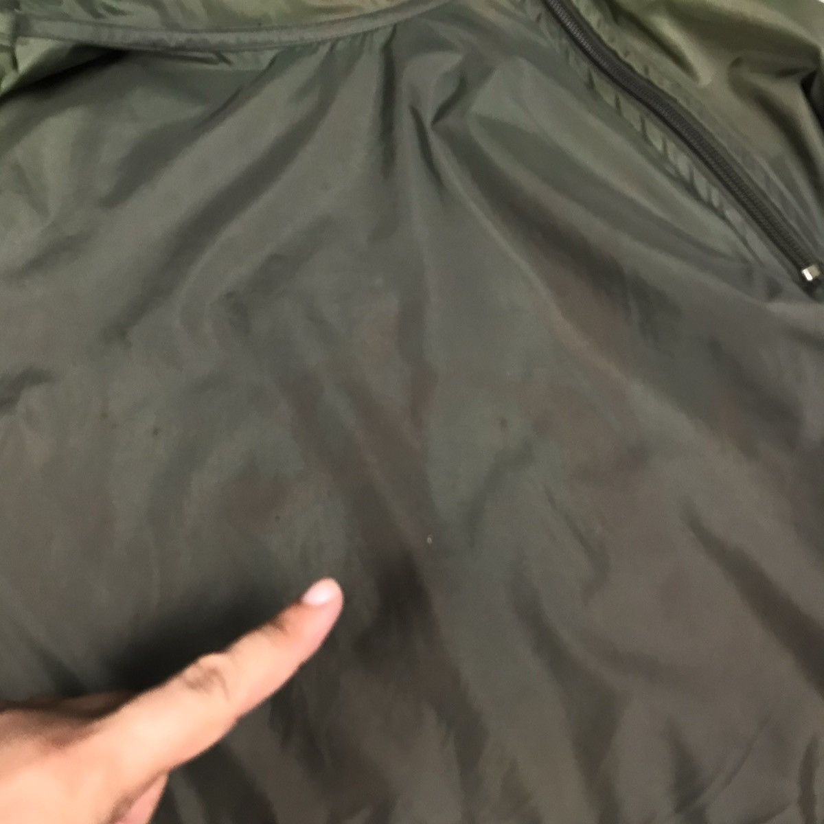 Final Home × Issey Miyake FINAL HOME ANORAK GREEN SUN FADED JACKET Size US M / EU 48-50 / 2 - 7 Thumbnail