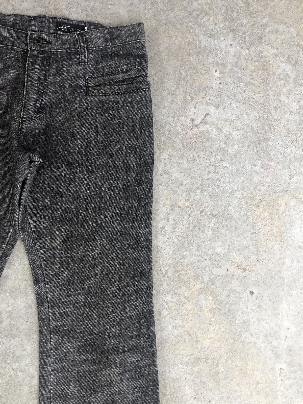 If Six Was Nine Japanese L7 Real Flared Jeans Distressed Jeans Size US 33 - 6 Thumbnail