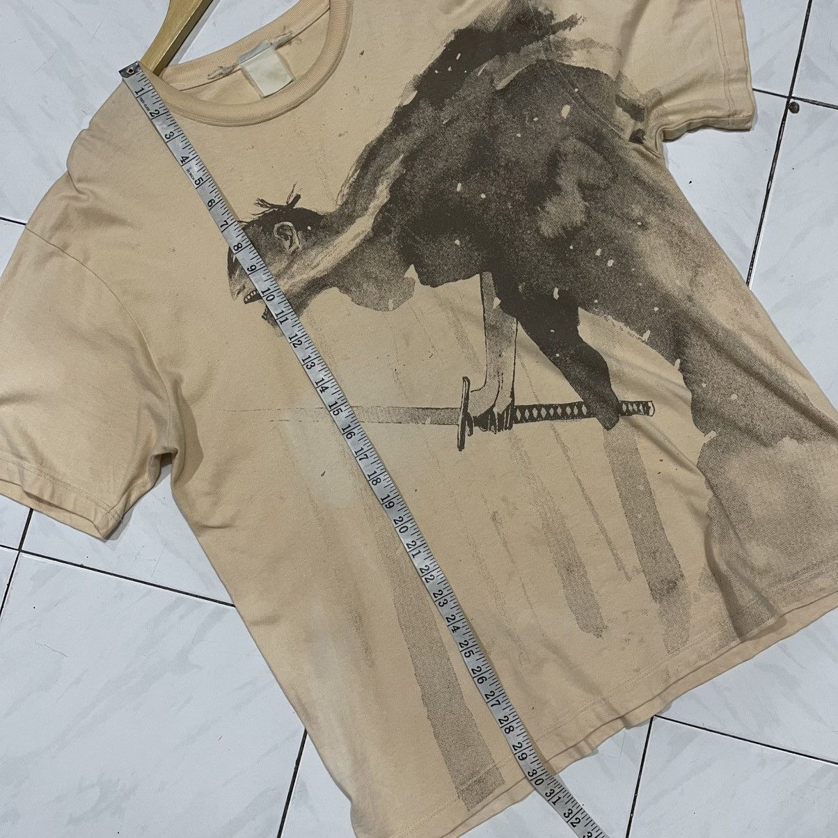 Anime × Japanese Brand × Vintage Vintage rare takemitsu zamurai bamboo tee FADED Size US XL / EU 56 / 4 - 9 Thumbnail