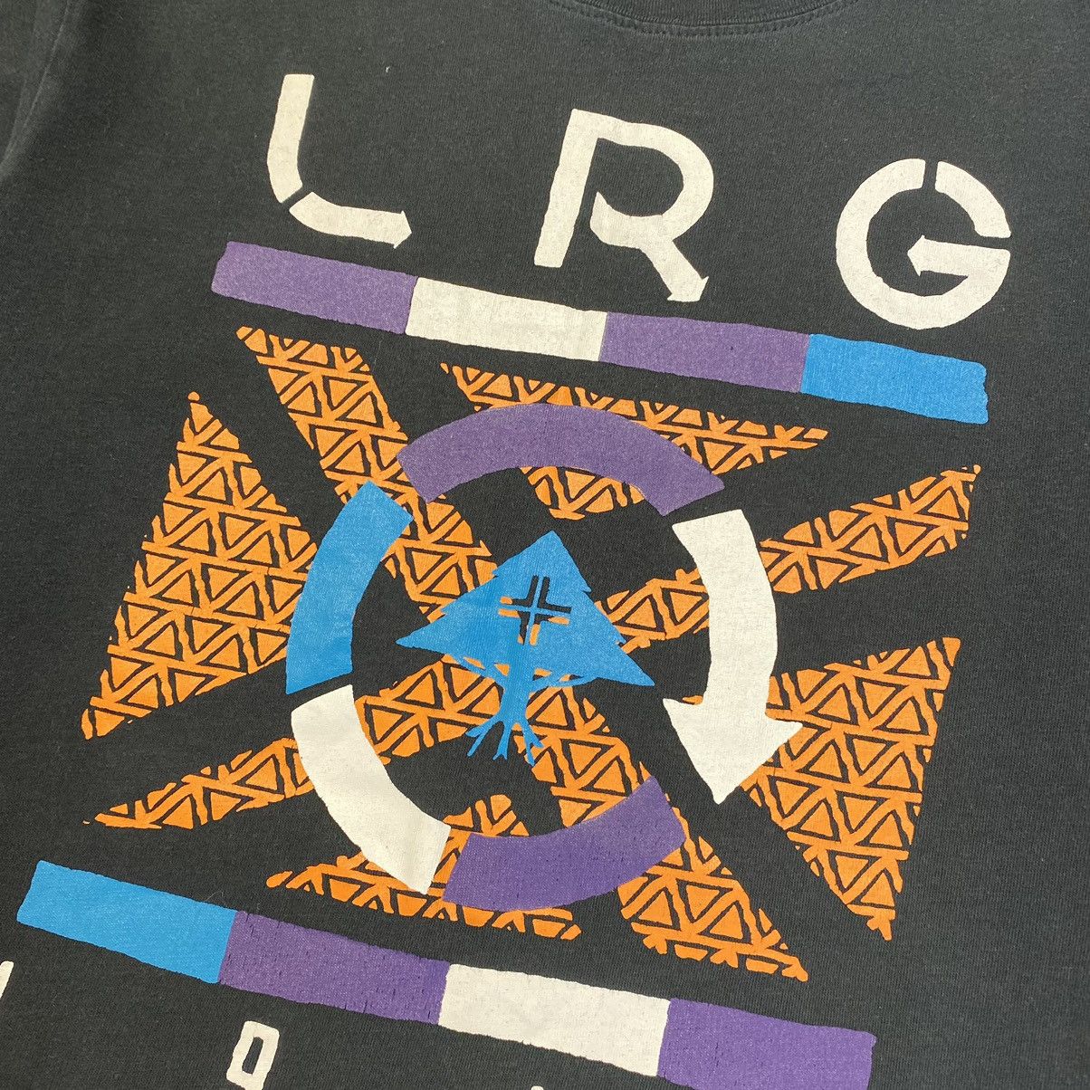LRG Vintage LRG Lifted Reseerch Group Big Logo Very rare tee Size US S / EU 44-46 / 1 - 3 Thumbnail