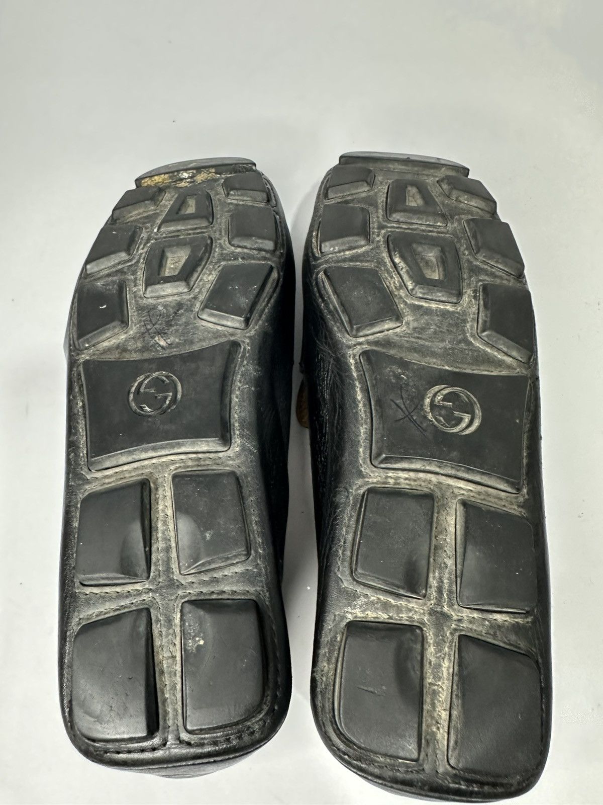 Gucci Gucci Bee 🐝 Embroidery Black Leather Driving Loafer. Size US 8 / EU 41 - 8 Thumbnail