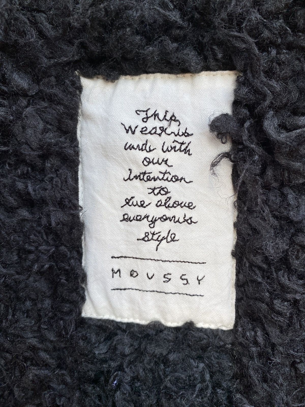 Japanese Brand Moussy Black Panel Furry Parkas Size US L / EU 52-54 / 3 - 16 Thumbnail