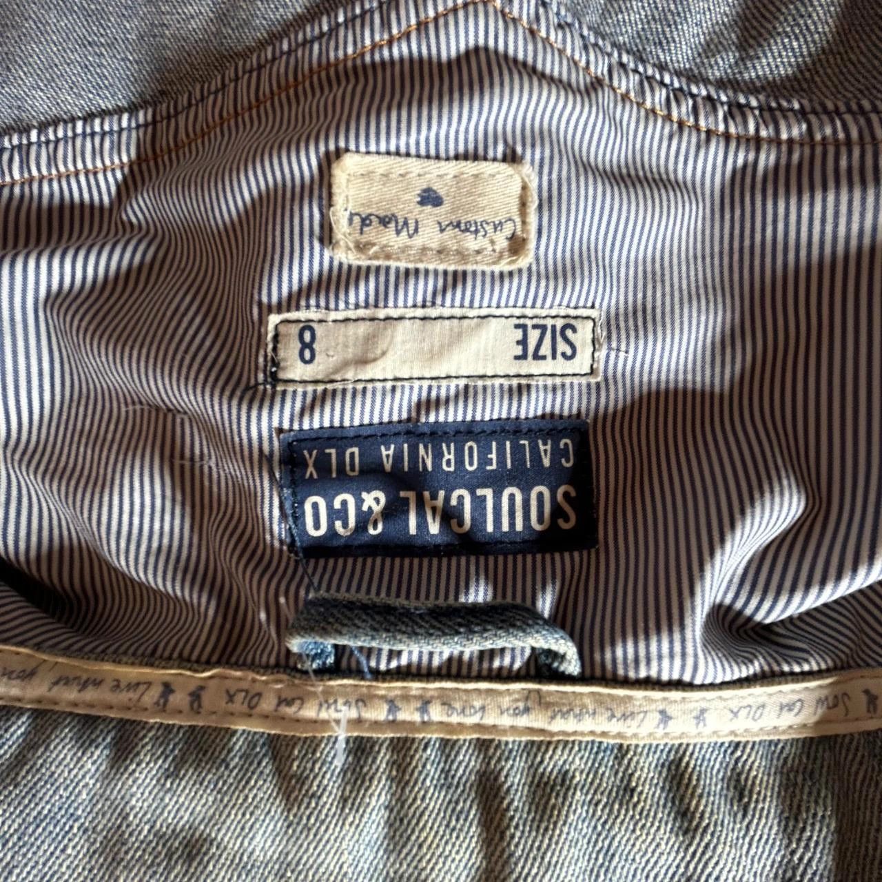 California Republic y2k soul Cal denim jacket distressed Size S / US 4 / IT 40 - 4 Thumbnail