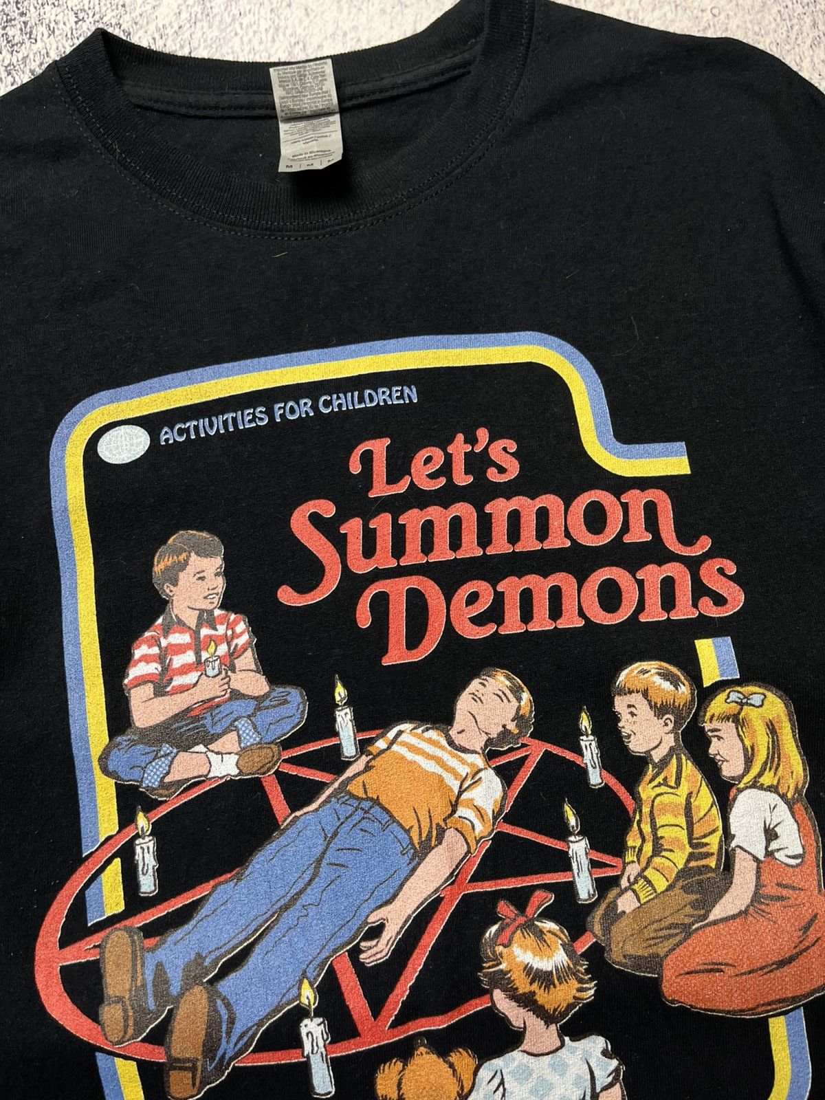 Vintage Vintage Steven Rhodes Let’s Summon Demons Size US M / EU 48-50 / 2 - 9 Thumbnail