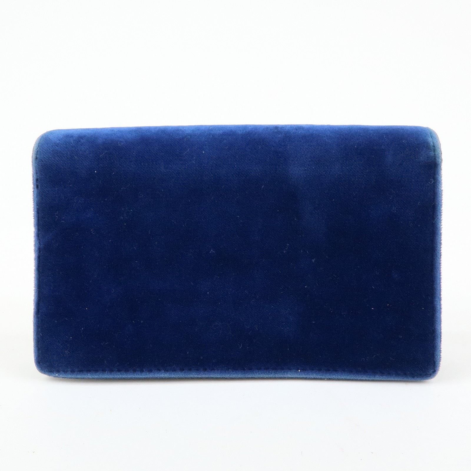 Gucci Gucci Dionysus Mini Shoulder Bag Velvet Blue Size ONE SIZE - 2 Thumbnail