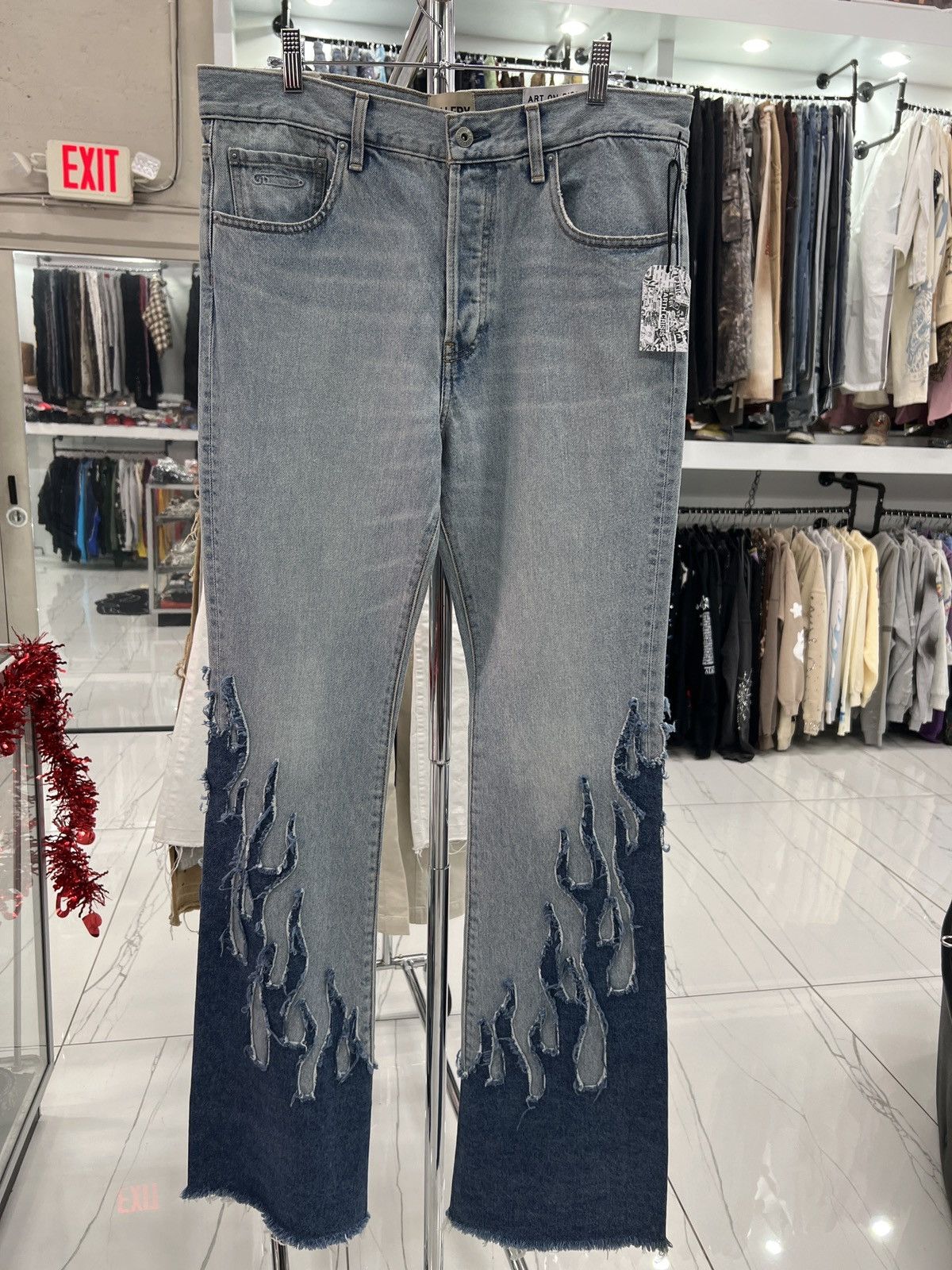 Gallery Dept. Gallery Dept LA BLVD Flare Denim Jeans Size US 33 - 1 Thumbnail