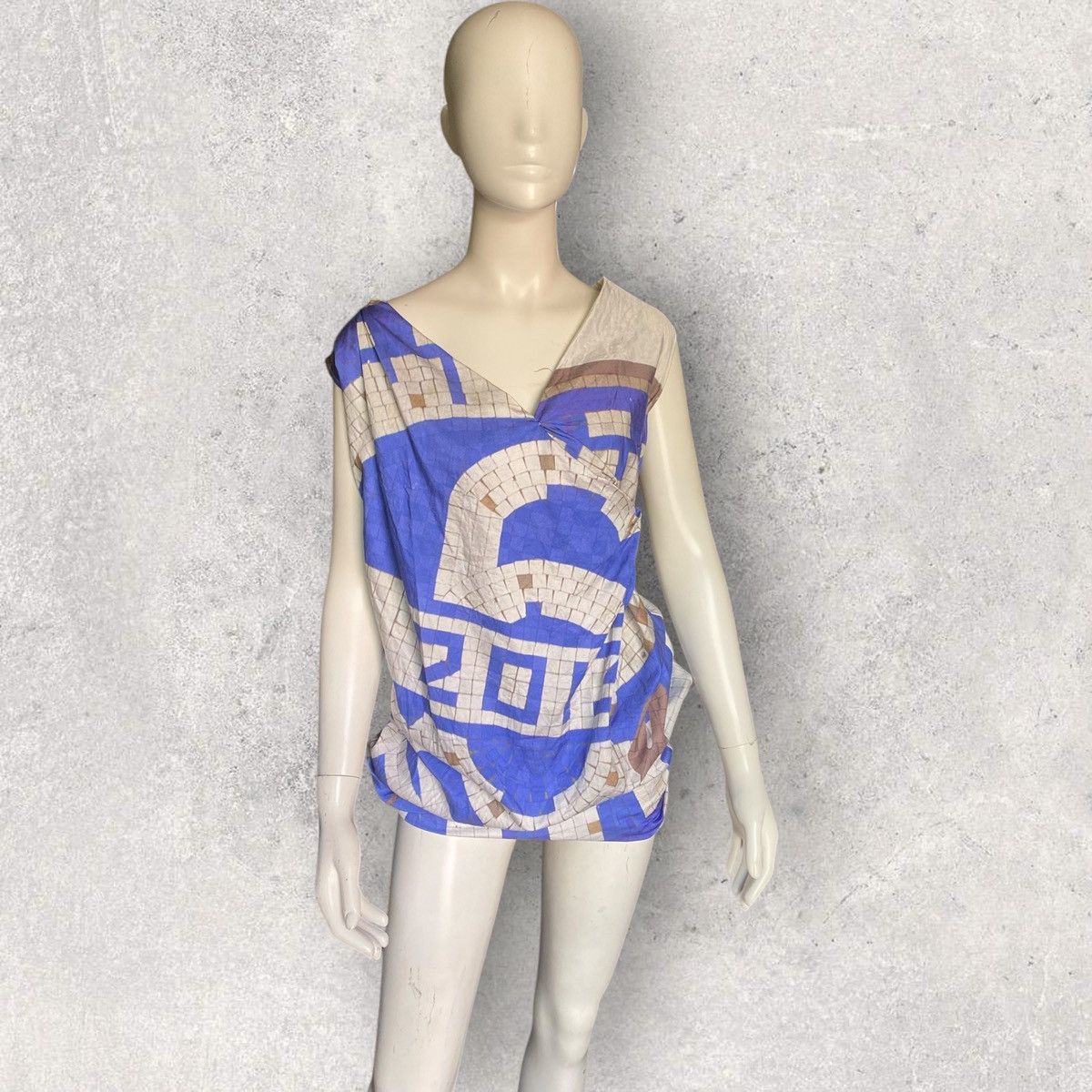 Maison Margiela MM6 Fall13 Drape Mini dress Size M / US 6-8 / IT 42-44 - 4 Thumbnail