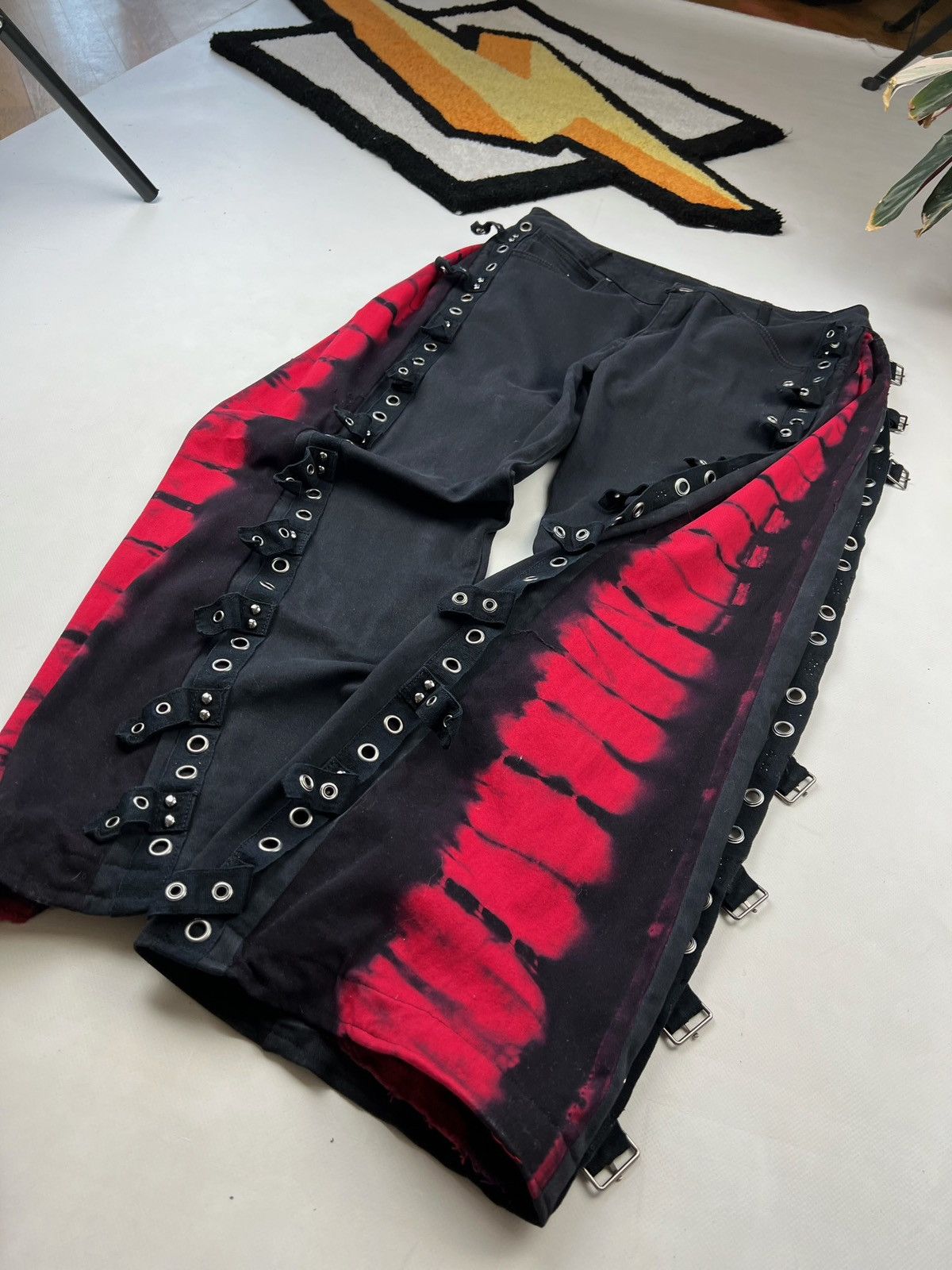 JNCO × Triple 5 Soul × Vintage Vintage 90s Y2K Baggy Rave Style Pants jeans Size US 30 / EU 46 - 13 Thumbnail