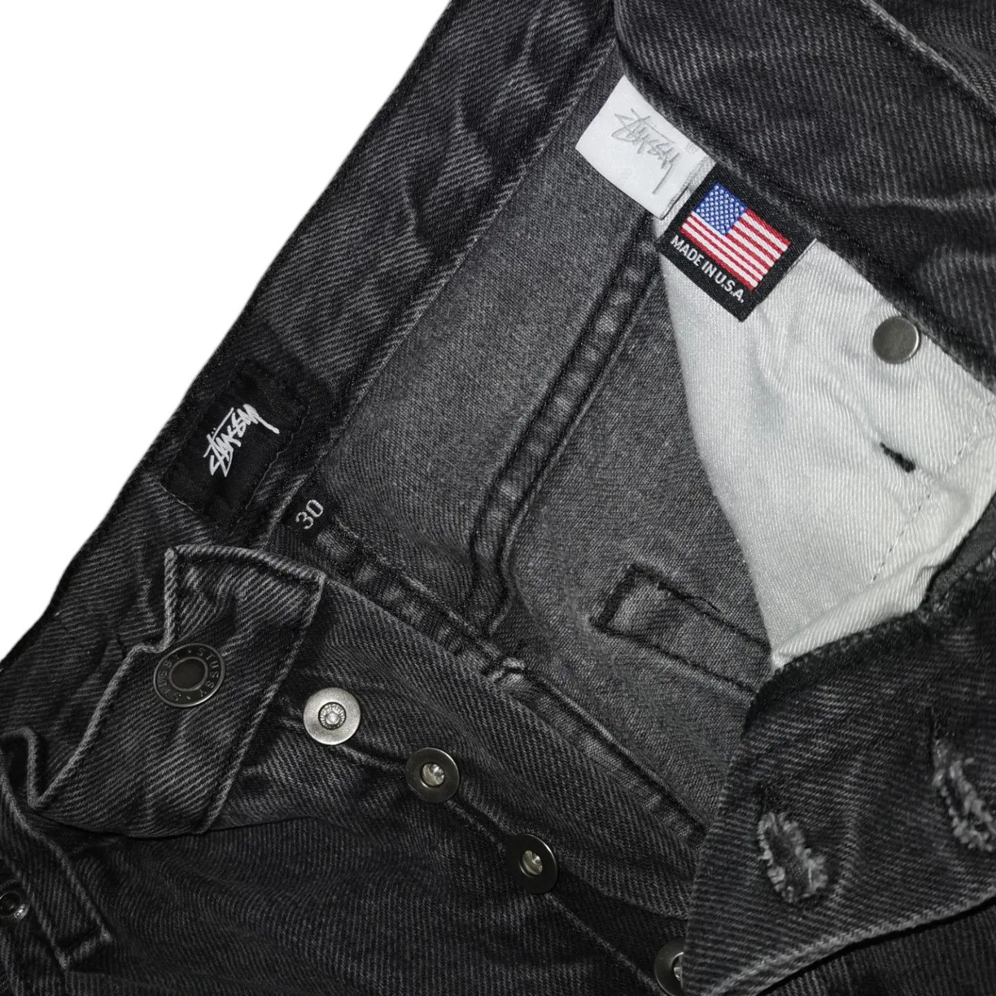 Stussy Stussy big ol jeans black Size US 30 / EU 46 - 2 Thumbnail