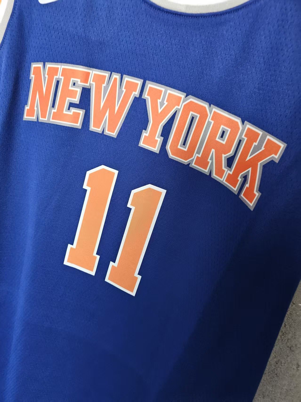 NBA New York Knicks #11 Jalen Brunson Jersey Blue Size US M / EU 48-50 / 2 - 4 Thumbnail