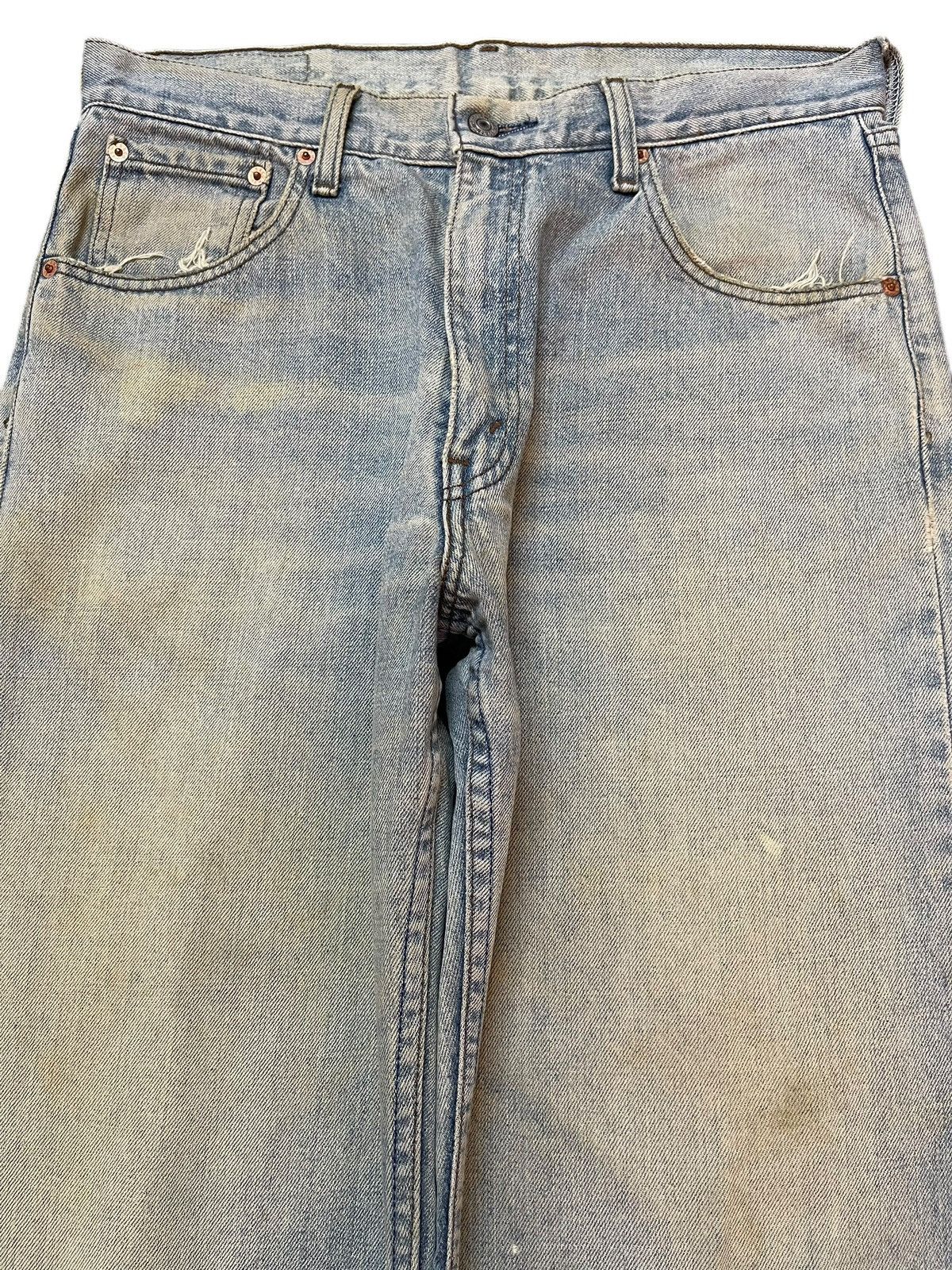 Levi's Vintage 90s Levis 539 Light Wash Faded Style Baggy Jeans Size US 32 / EU 48 - 3 Thumbnail