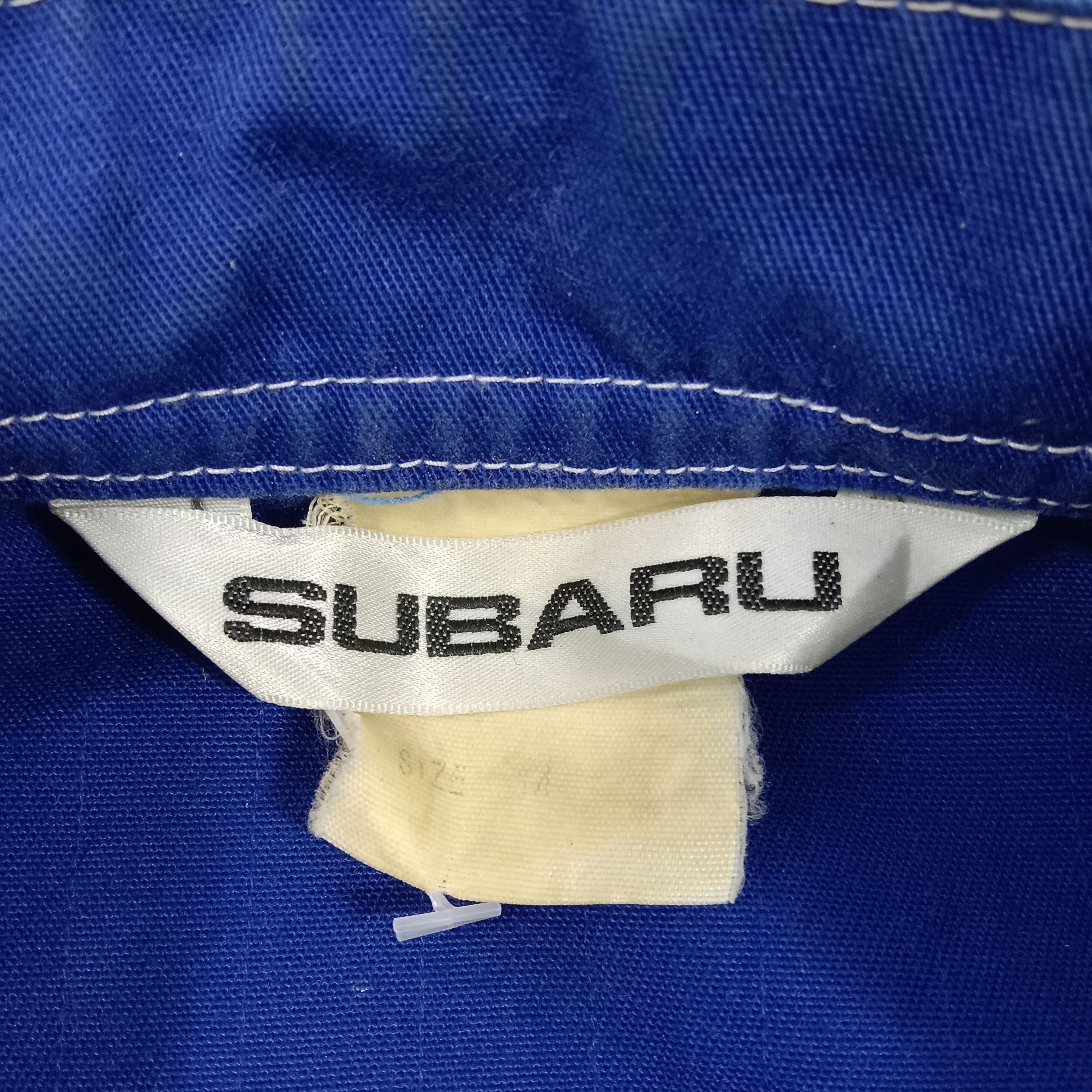 Japanese Brand × Vintage Subaru Japanese Rally Team Coverall Jacket C216N9 Size US M / EU 48-50 / 2 - 6 Thumbnail