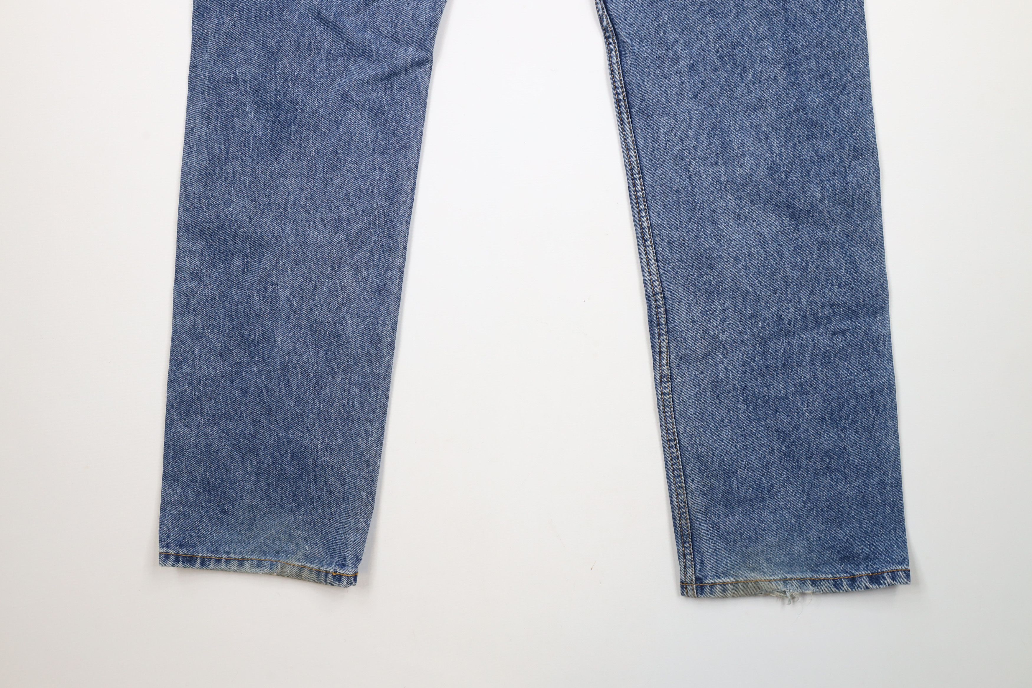Levi's × Vintage Vintage Y2K Levis 505 Regular Fit Denim Jeans Blue Cotton Size US 33 - 15 Thumbnail